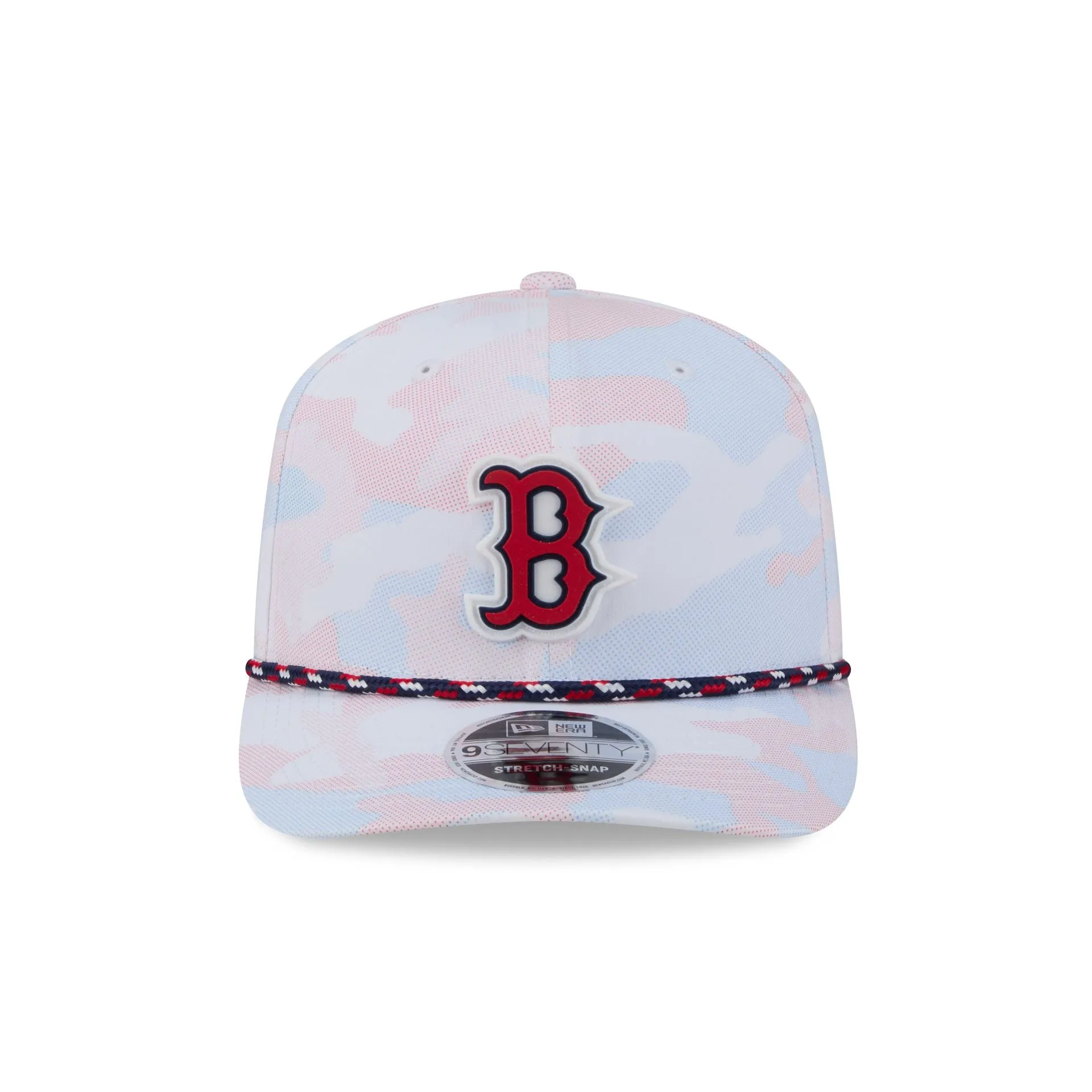 Boston Red Sox White Camo Performance Rope 9SEVENTY Stretch-Snap Hat sold by New Era product image thumbnail 2