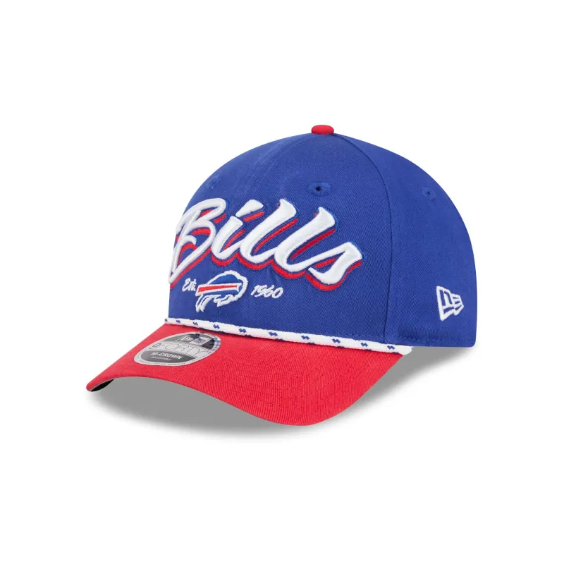 Buffalo Bills Team Loyal 9FORTY M-Crown Snapback Hat made by New Era