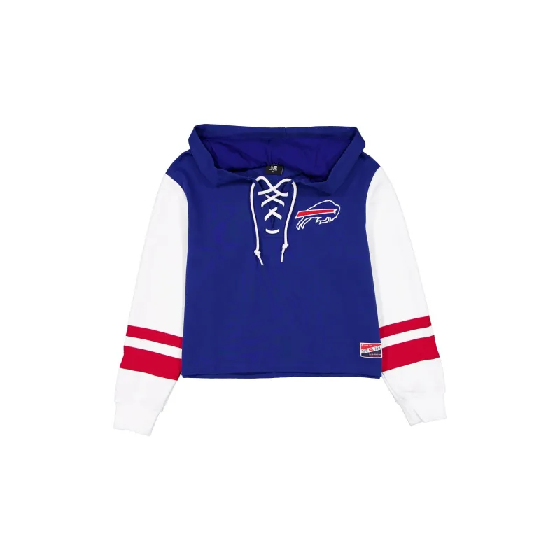 Buffalo Bills Throwback Tie Women's Hoodie made by New Era