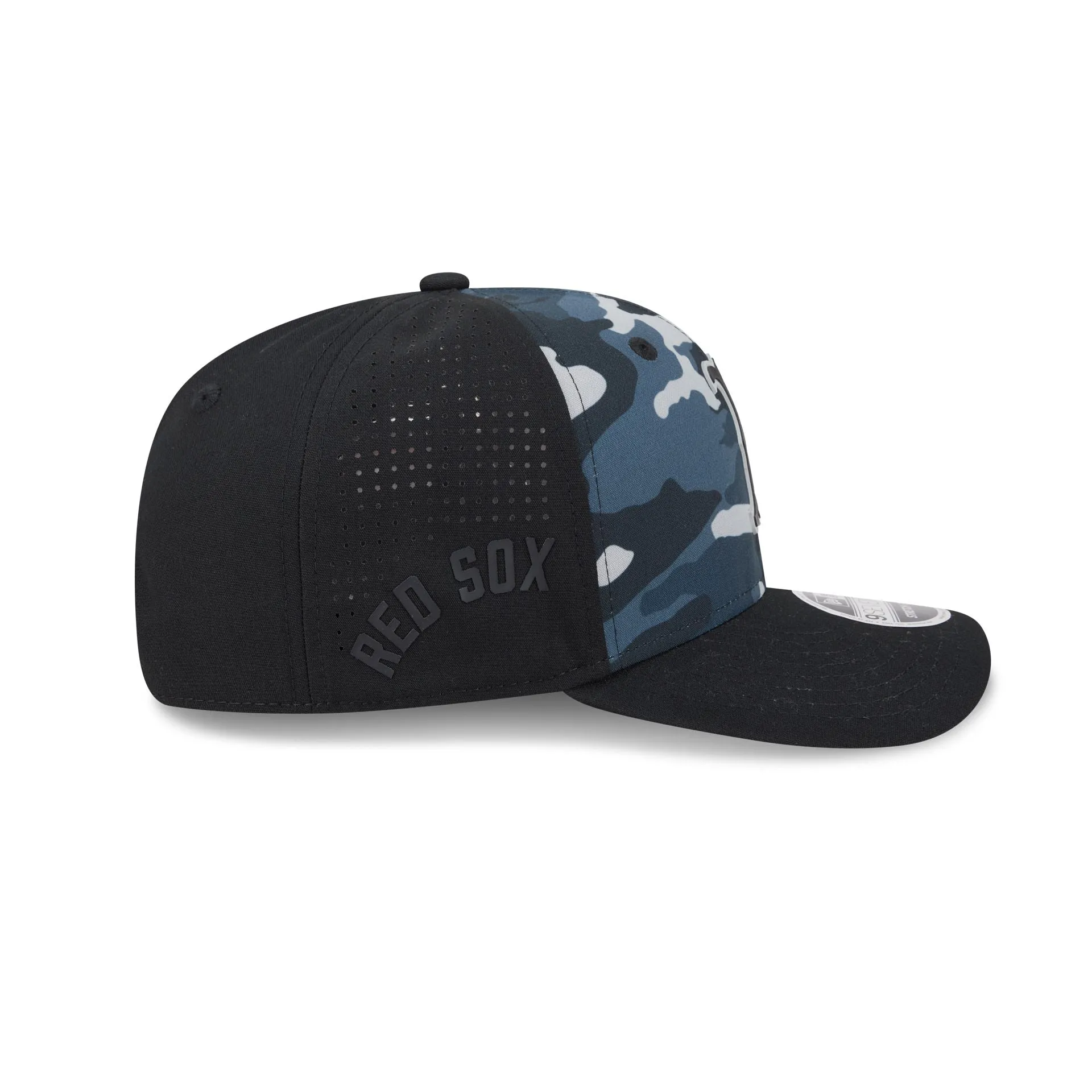 Boston Red Sox Black Camo Performance 9SEVENTY Stretch-Snap Hat sold by New Era product image thumbnail 4