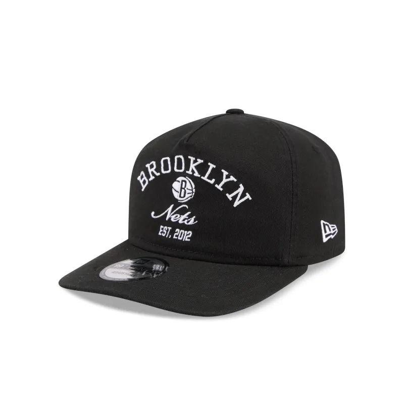 Brooklyn Nets Stacked 19TWENTY Adjustable Hat made by New Era