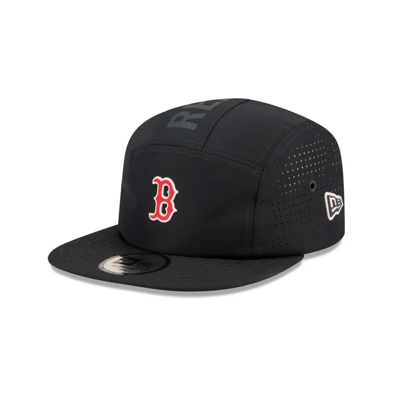 Boston Red Sox Team Topped Camper Adjustable Hat made by New Era