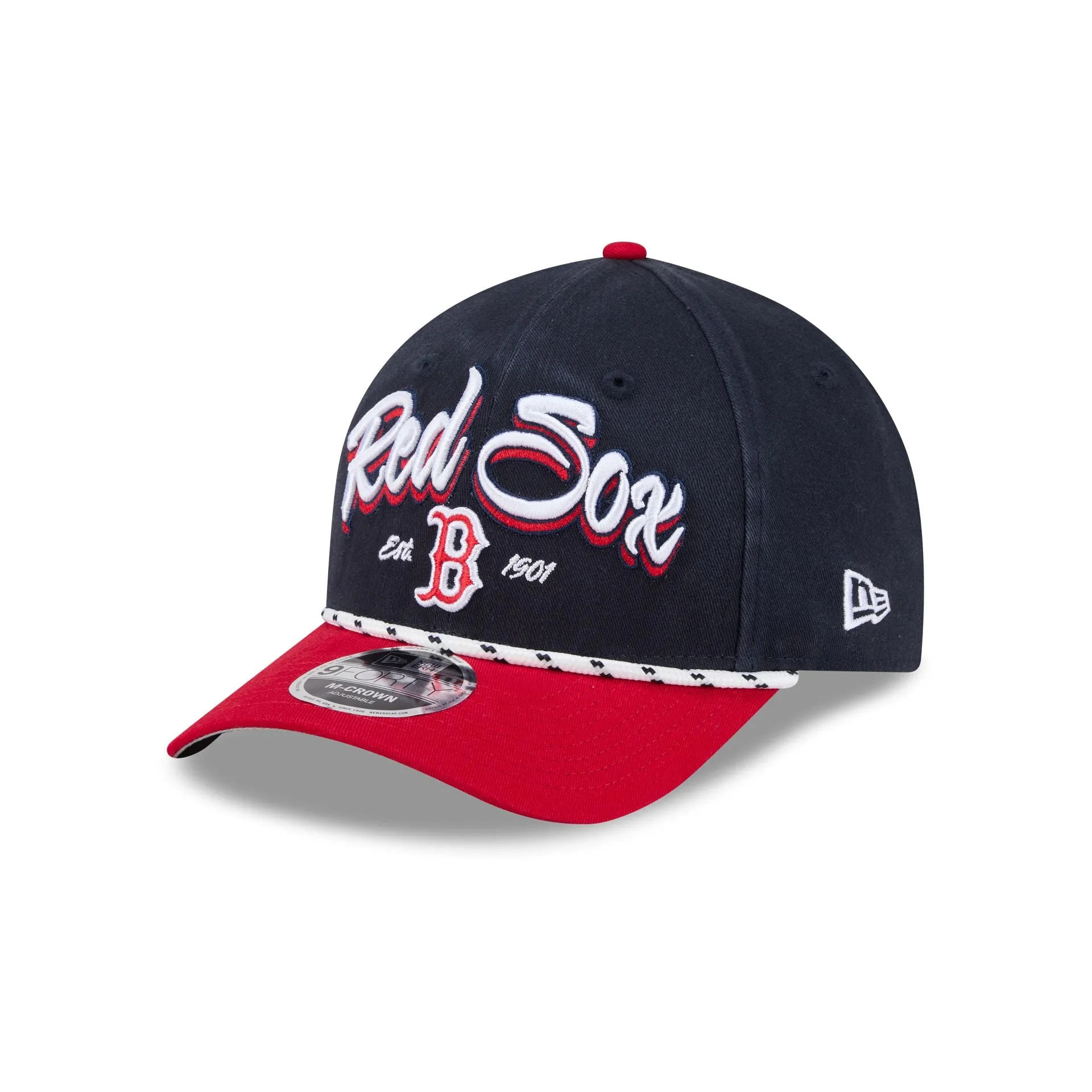 Boston Red Sox Team Loyal 9FORTY M-Crown Snapback Hat sold by New Era