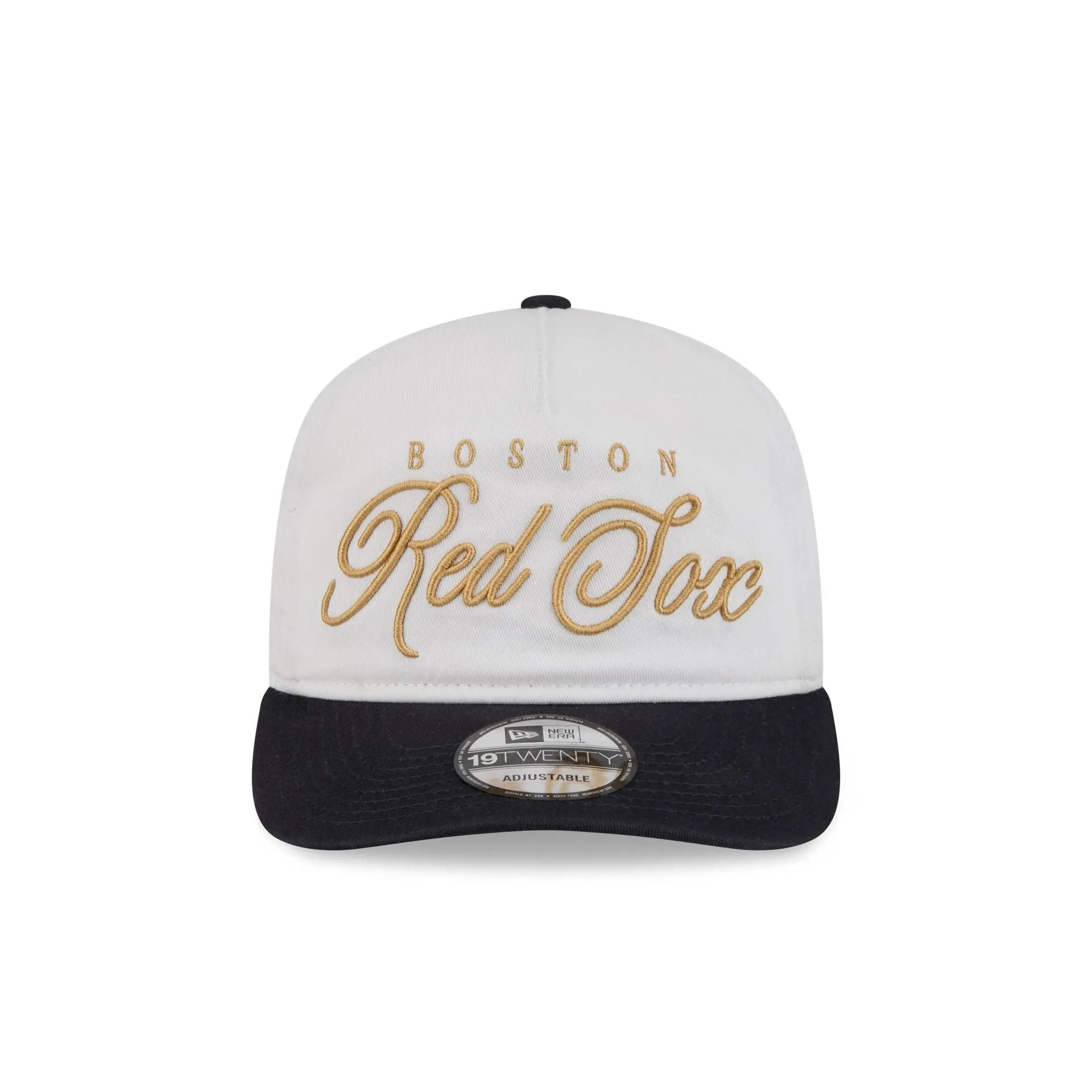 Boston Red Sox Gold Scripted 19TWENTY Adjustable Hat sold by New Era product image thumbnail 2