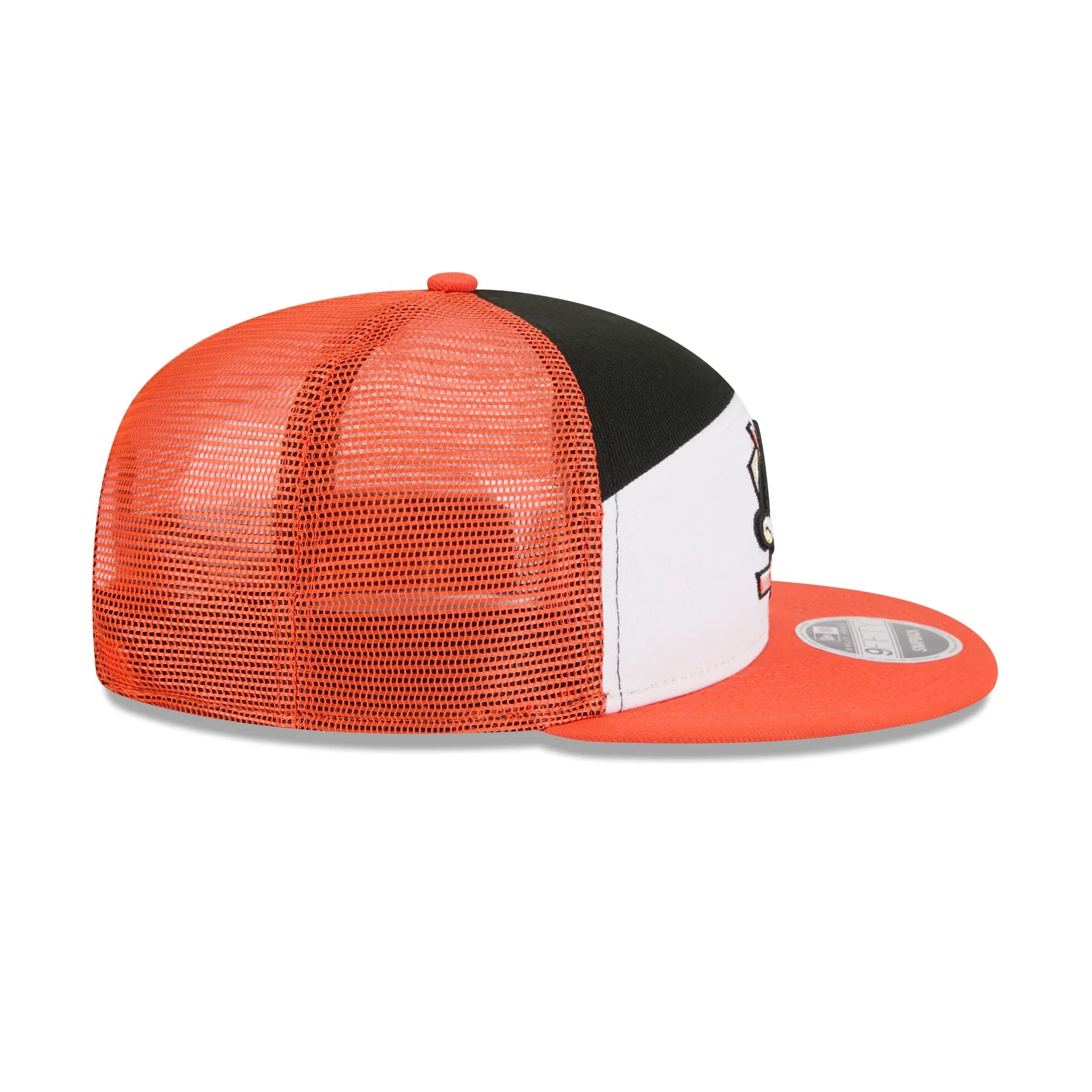 Anaheim Ducks Block Split Panel 9FIFTY Trucker Hat sold by New Era product image thumbnail 5