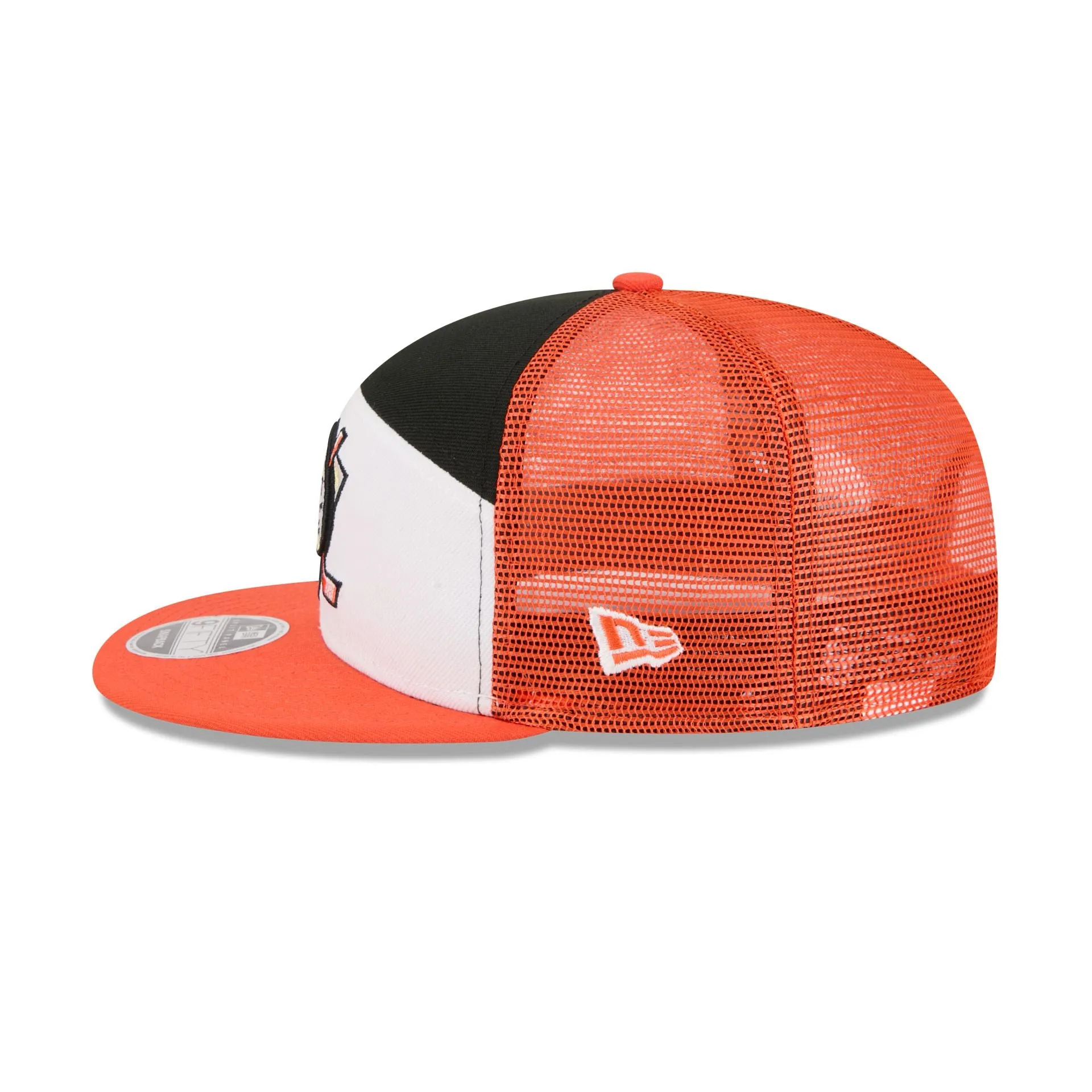 Anaheim Ducks Block Split Panel 9FIFTY Trucker Hat sold by New Era product image thumbnail 4