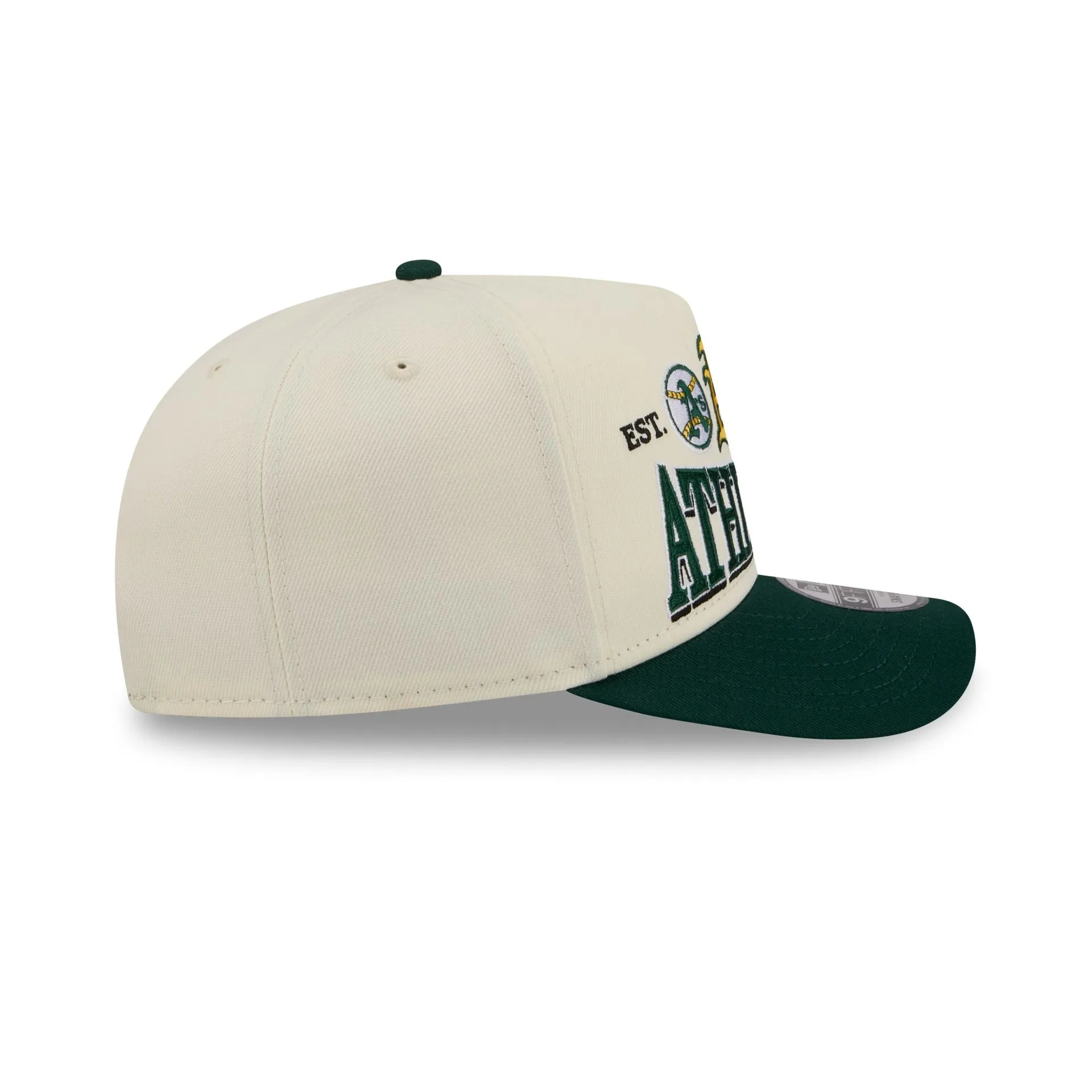 Athletics Three Hit Chrome White 9FIFTY A-Frame Snapback Hat sold by New Era product image thumbnail 5