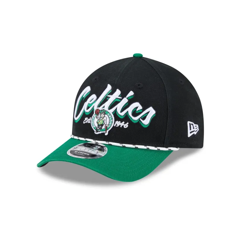Boston Celtics Team Loyal 9FORTY M-Crown Snapback Hat sold by New Era