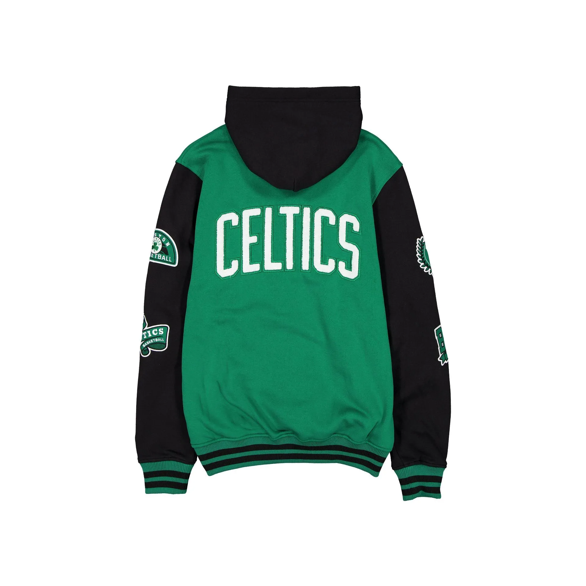Boston Celtics Throwback Patch Jacket sold by New Era product image thumbnail 2