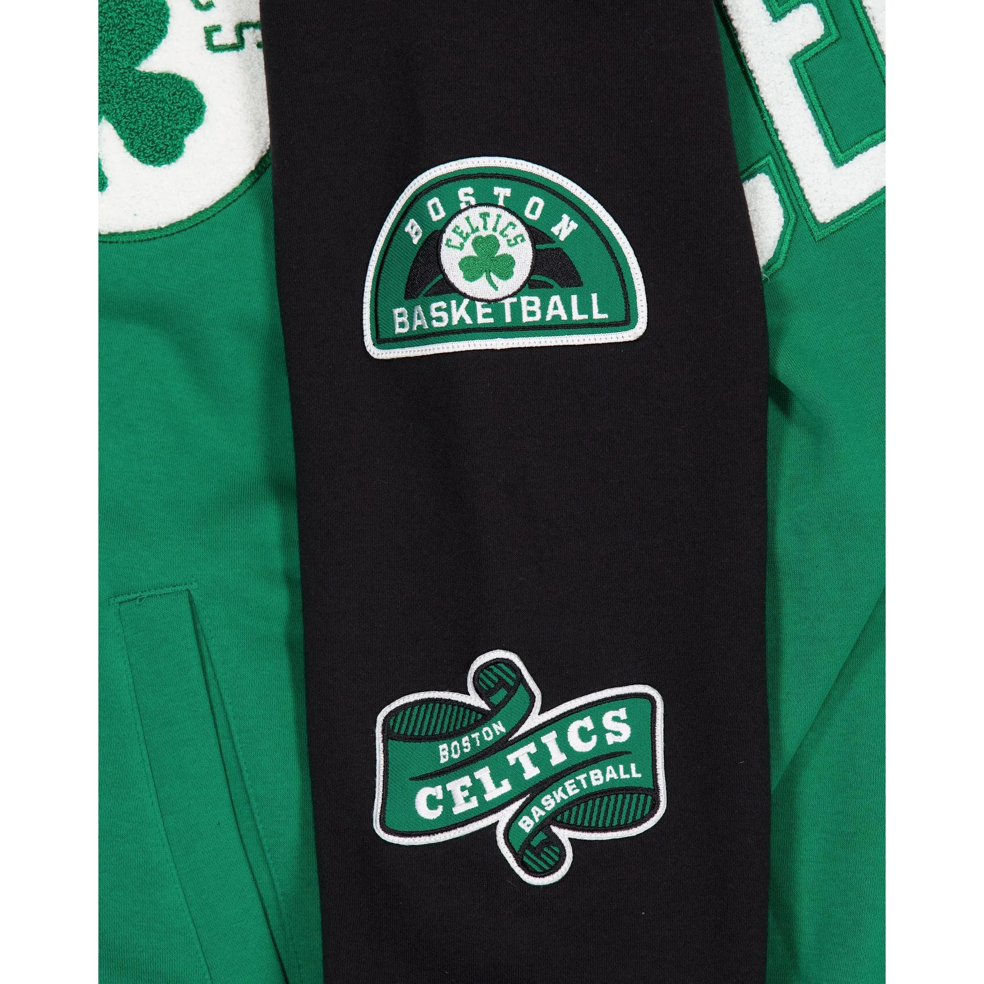 Boston Celtics Throwback Patch Jacket sold by New Era product image thumbnail 3