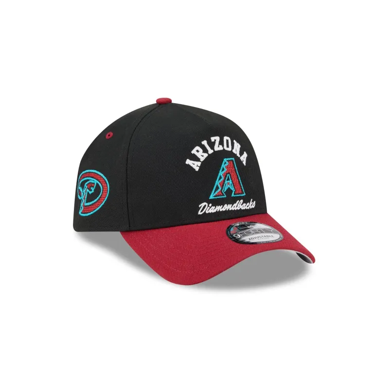 Arizona Diamondbacks Arched 9FORTY A-Frame Snapback Hat made by New Era