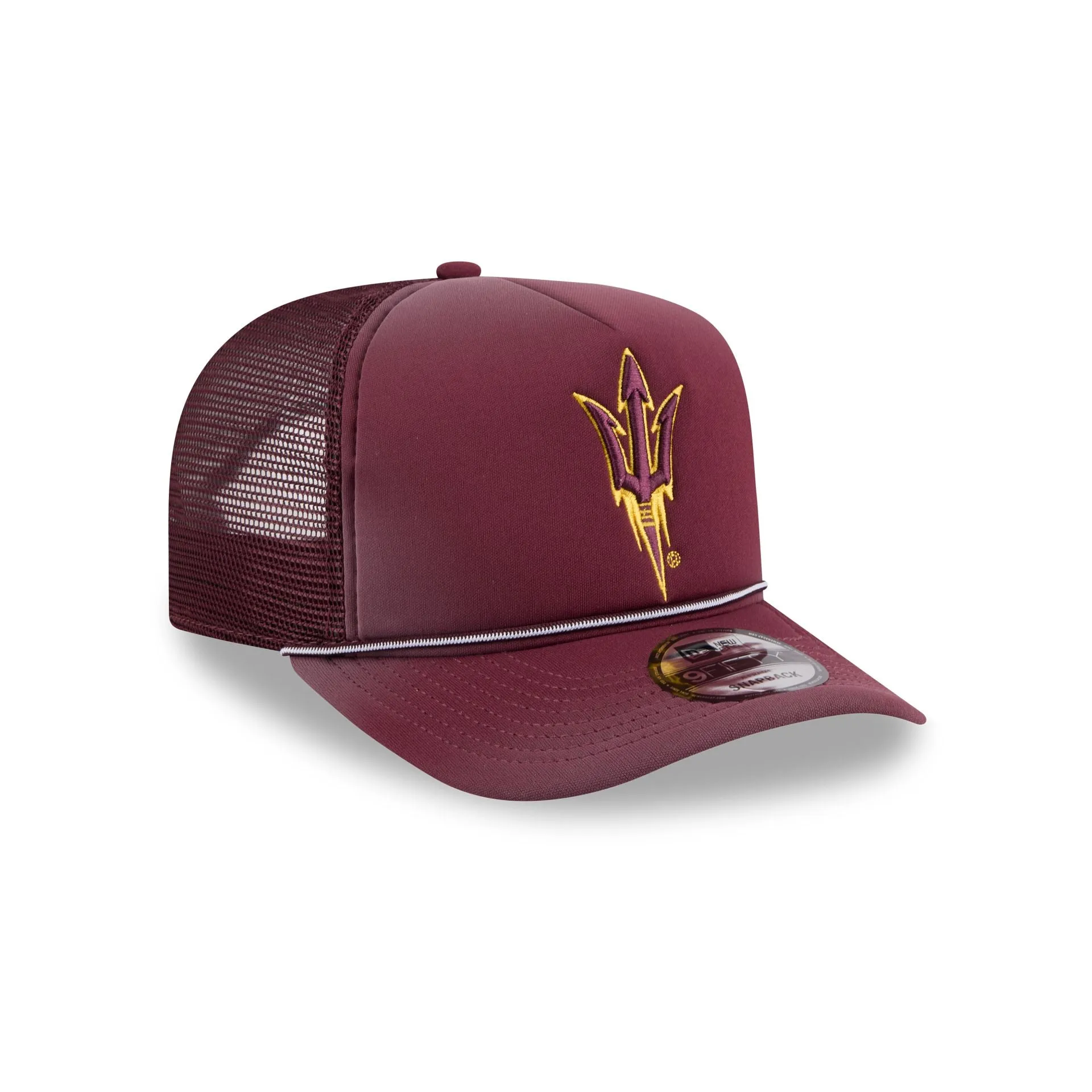 Arizona State Sun Devils Worn 9FIFTY A-Frame Trucker Hat sold by New Era product image thumbnail 3