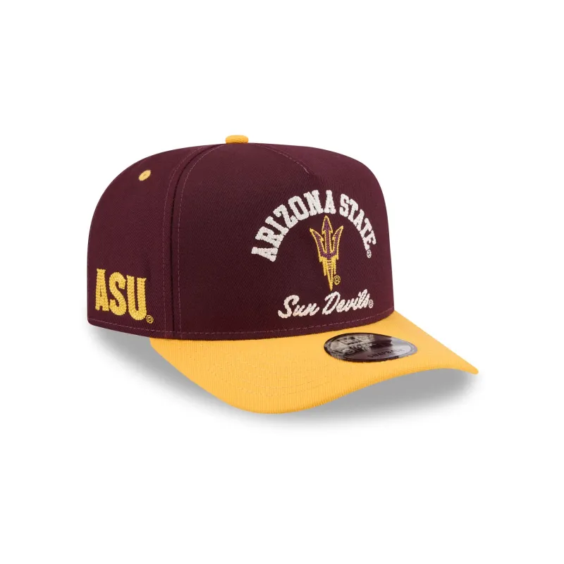 Arizona State Sun Devils Arched 9FIFTY A-Frame Snapback Hat made by New Era