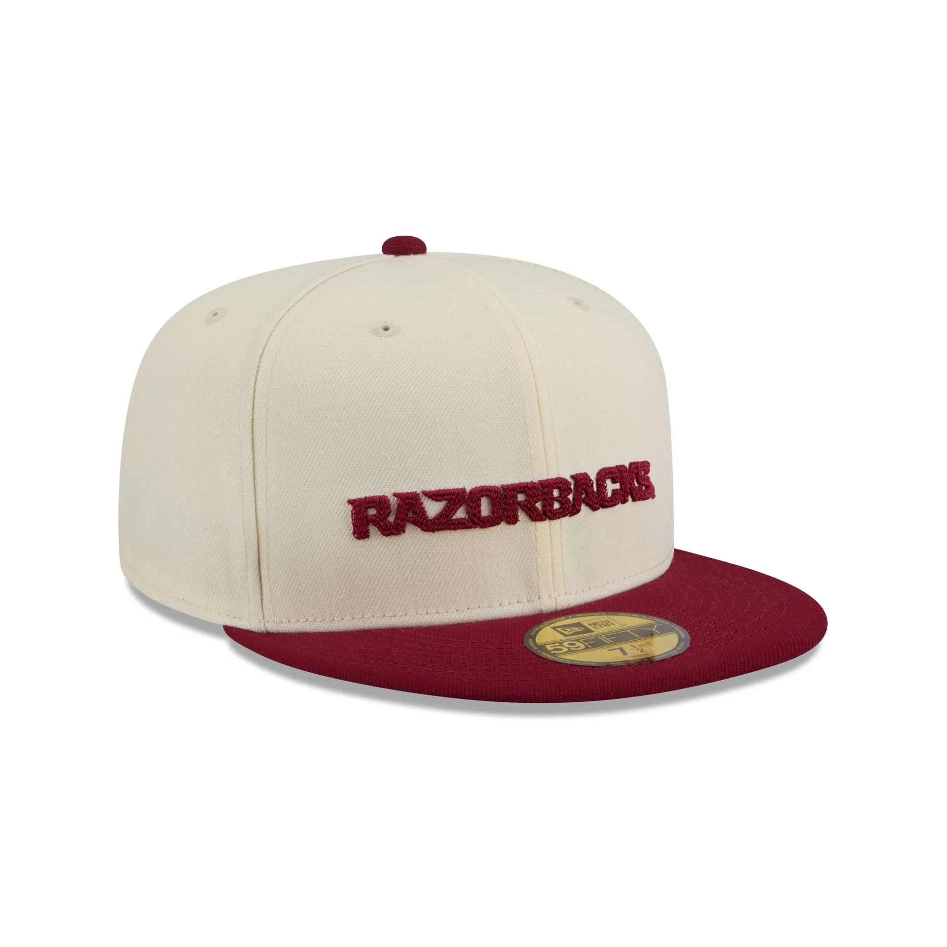 Arkansas Razorbacks Two Tone Stitch 59FIFTY Fitted Hat sold by New Era product image thumbnail 3