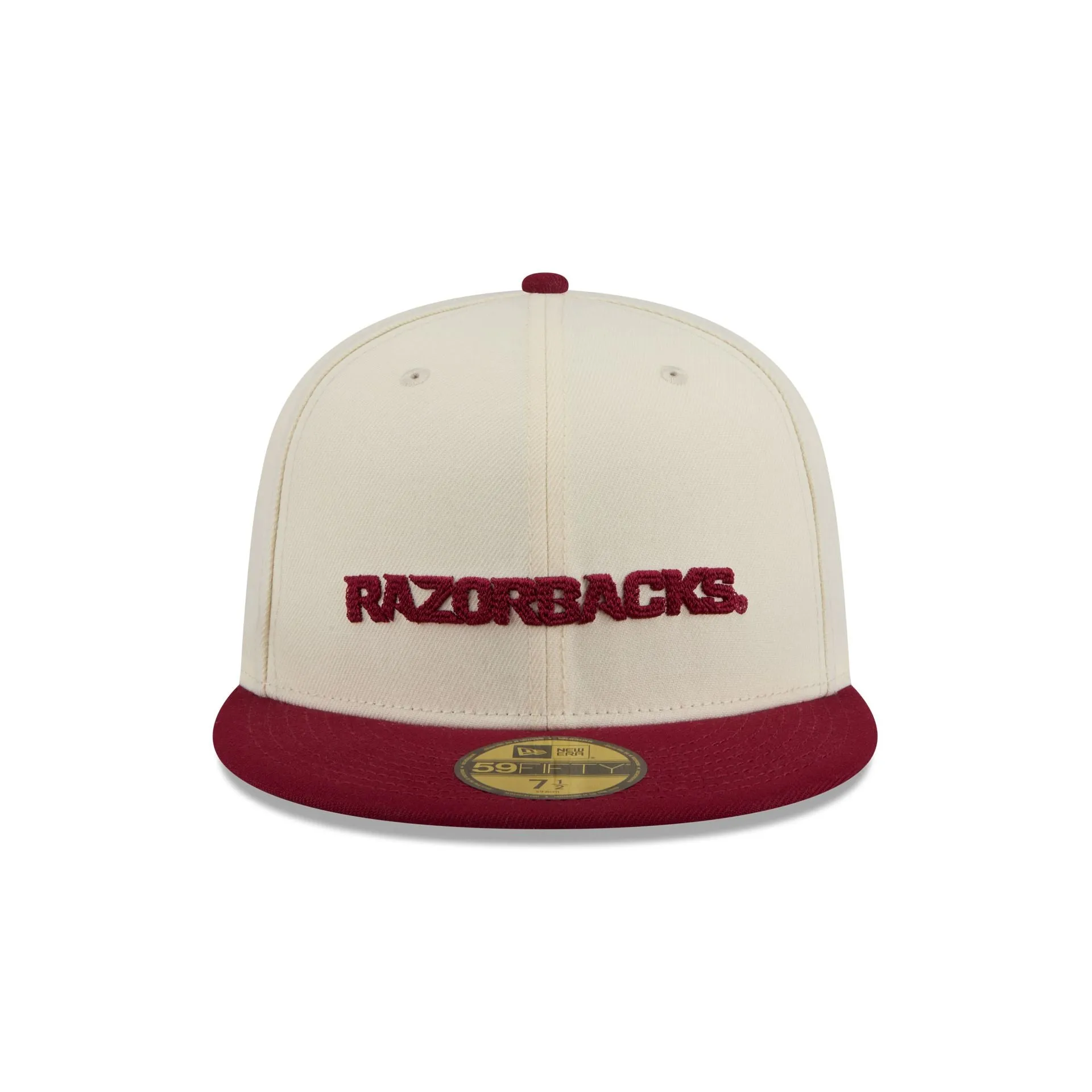 Arkansas Razorbacks Two Tone Stitch 59FIFTY Fitted Hat sold by New Era product image thumbnail 2