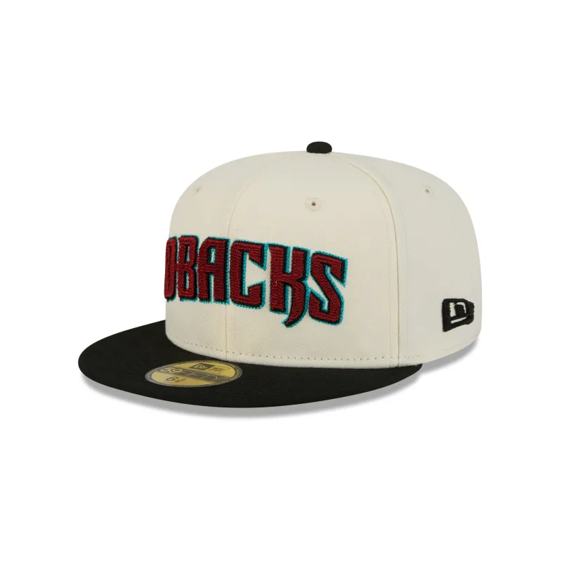 Arizona Diamondbacks Two Tone Stitch 59FIFTY Fitted Hat sold by New Era