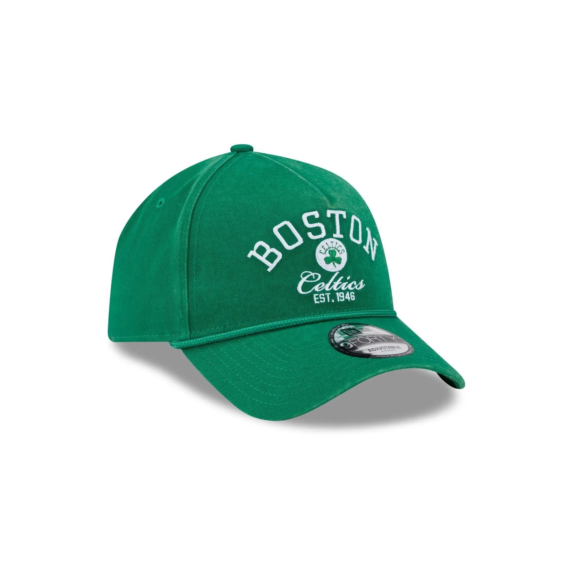 Boston Celtics Stacked Rope 9FORTY A-Frame Snapback Hat sold by New Era product image thumbnail 3