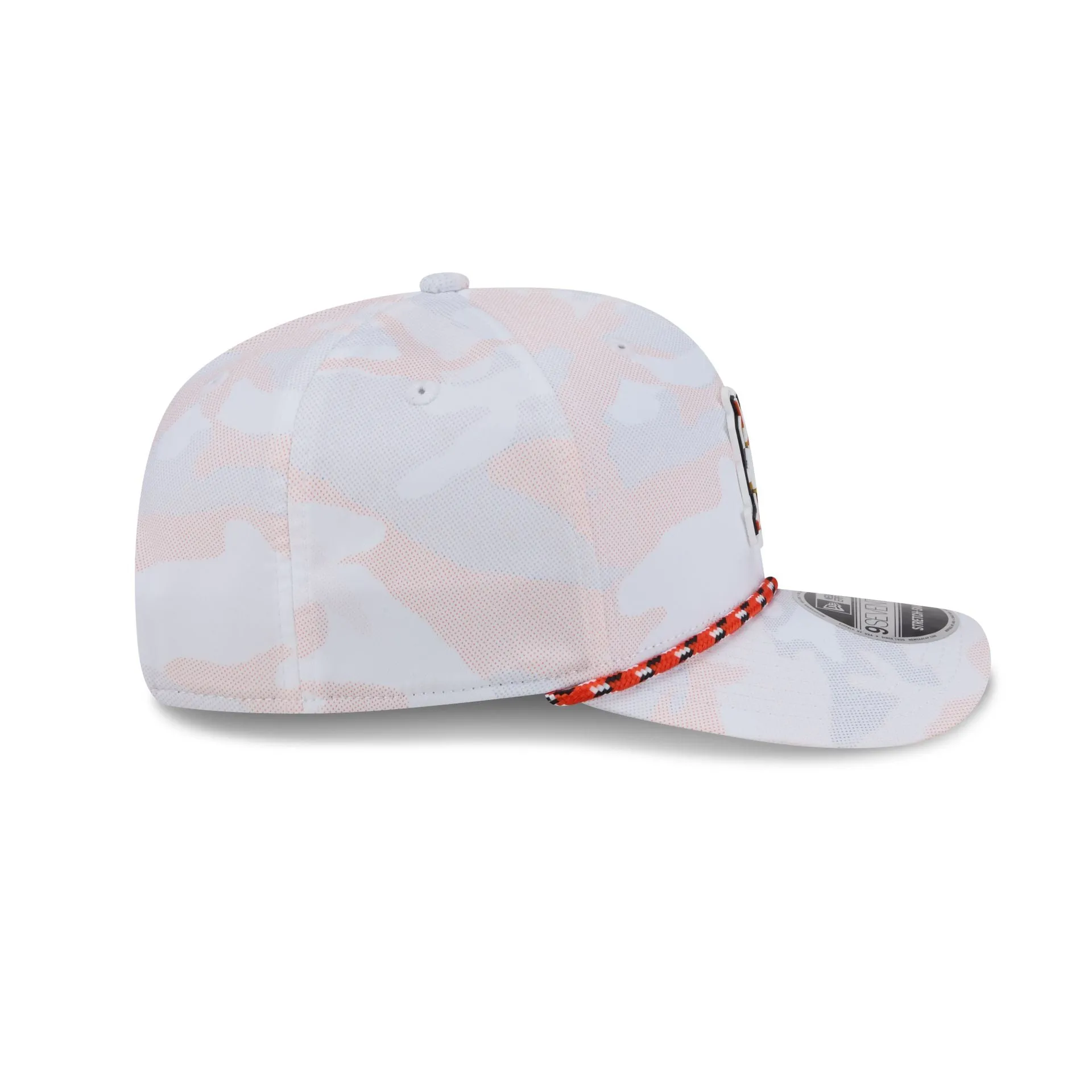 Anaheim Ducks White Camo Performance Rope 9SEVENTY Stretch-Snap Hat sold by New Era product image thumbnail 5