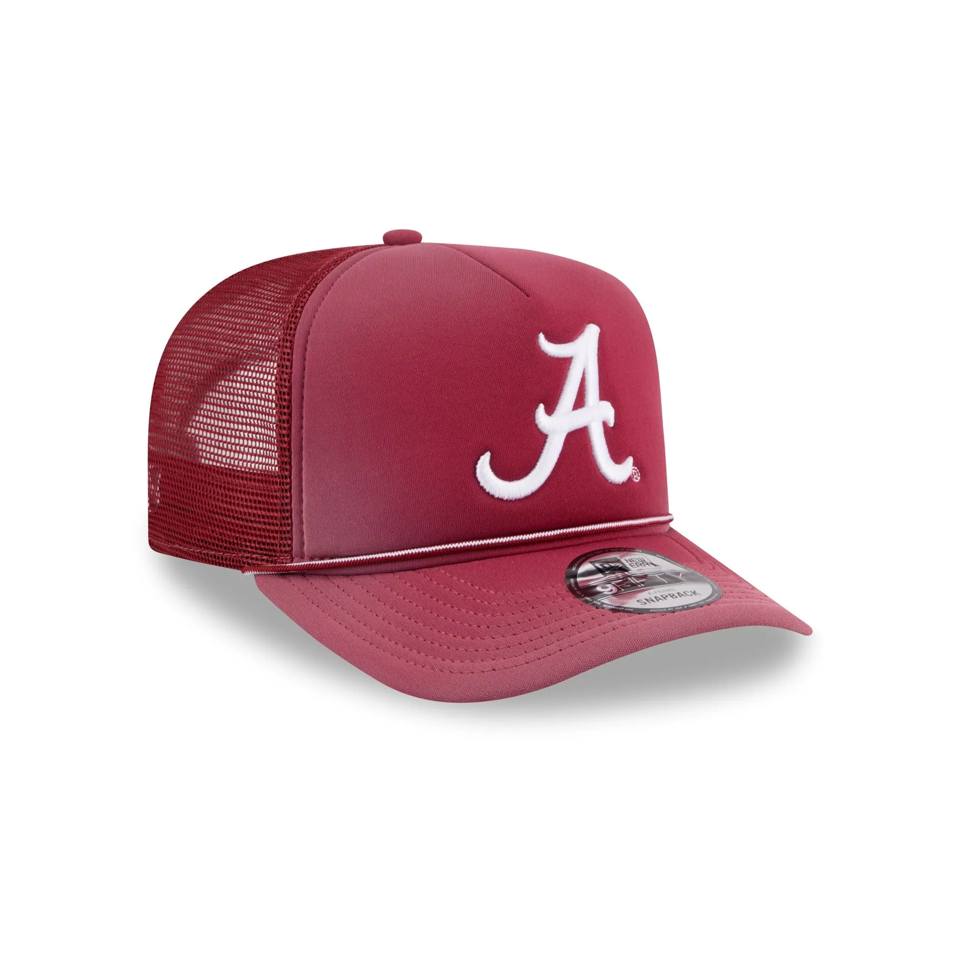 Alabama Crimson Tide Worn 9FIFTY A-Frame Trucker Hat sold by New Era product image thumbnail 3