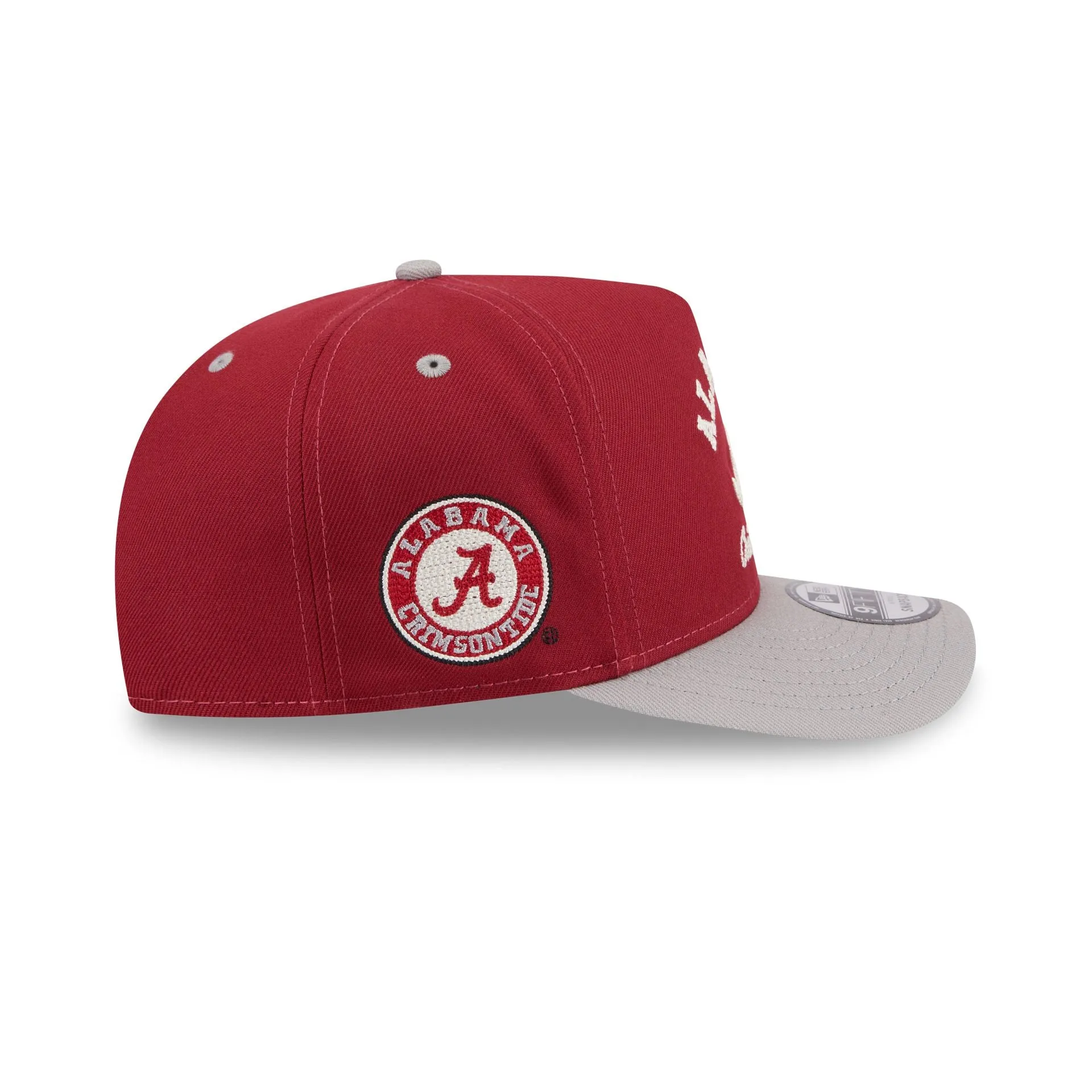 Alabama Crimson Tide Arched 9FIFTY A-Frame Snapback Hat sold by New Era product image thumbnail 4