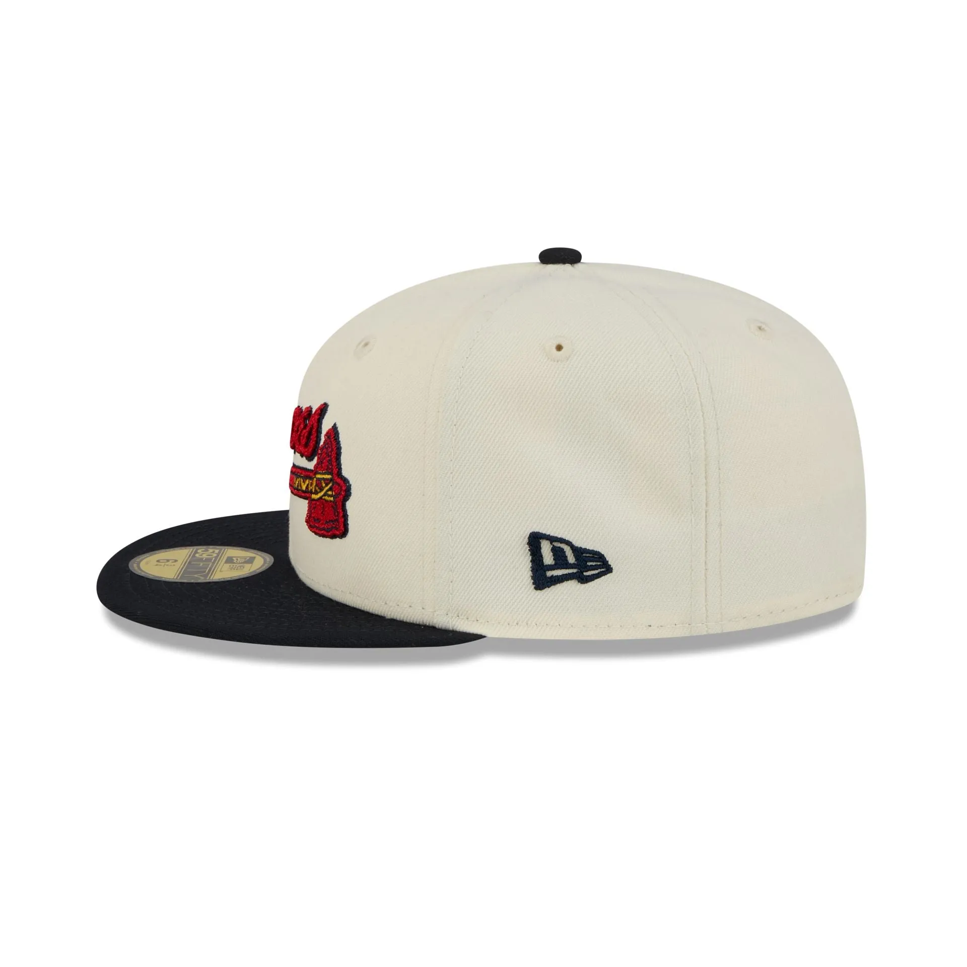 Atlanta Braves Two Tone Stitch 59FIFTY Fitted Hat sold by New Era product image thumbnail 4