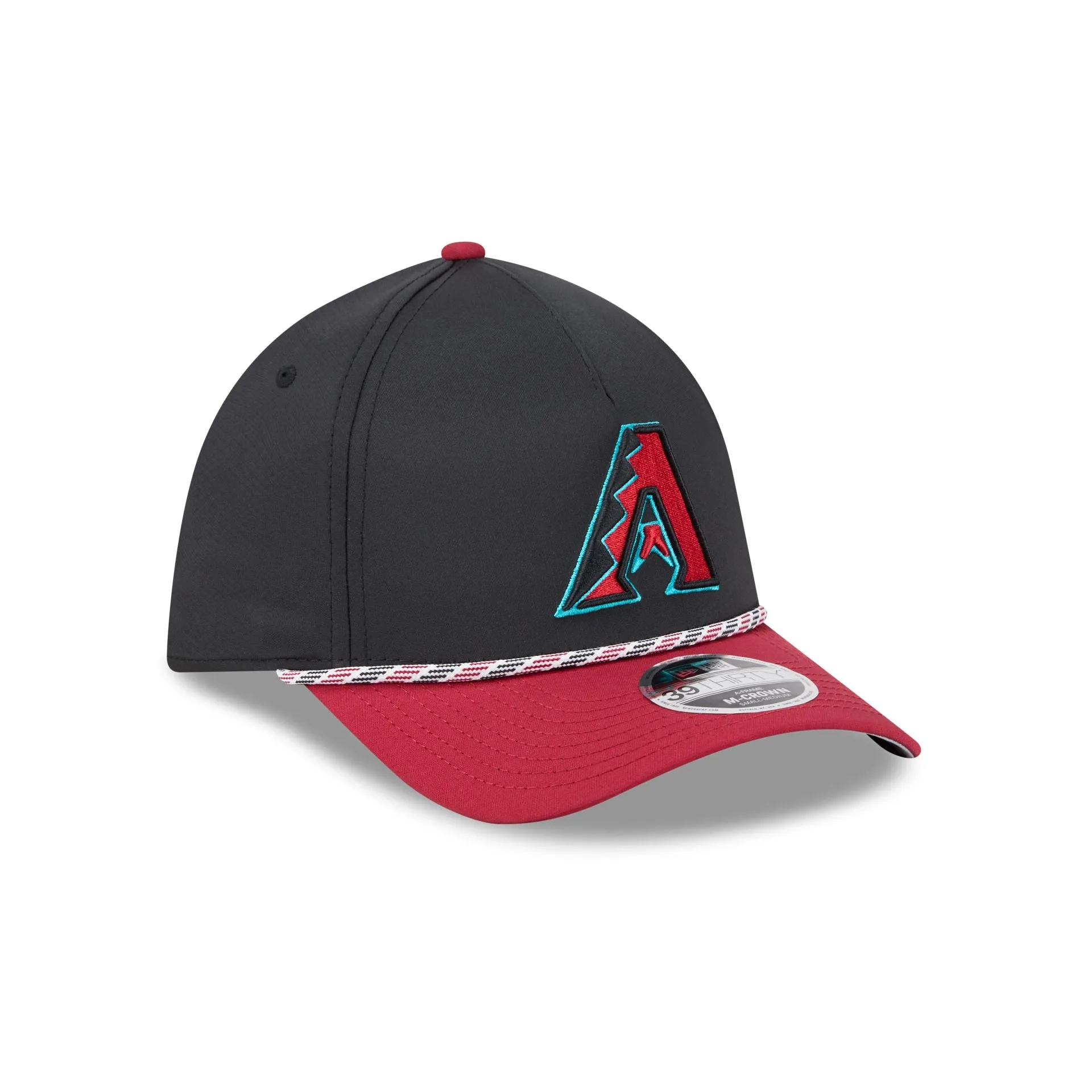 Arizona Diamondbacks Rope 39THIRTY M-Crown A-Frame Stretch Fit Hat sold by New Era product image thumbnail 3