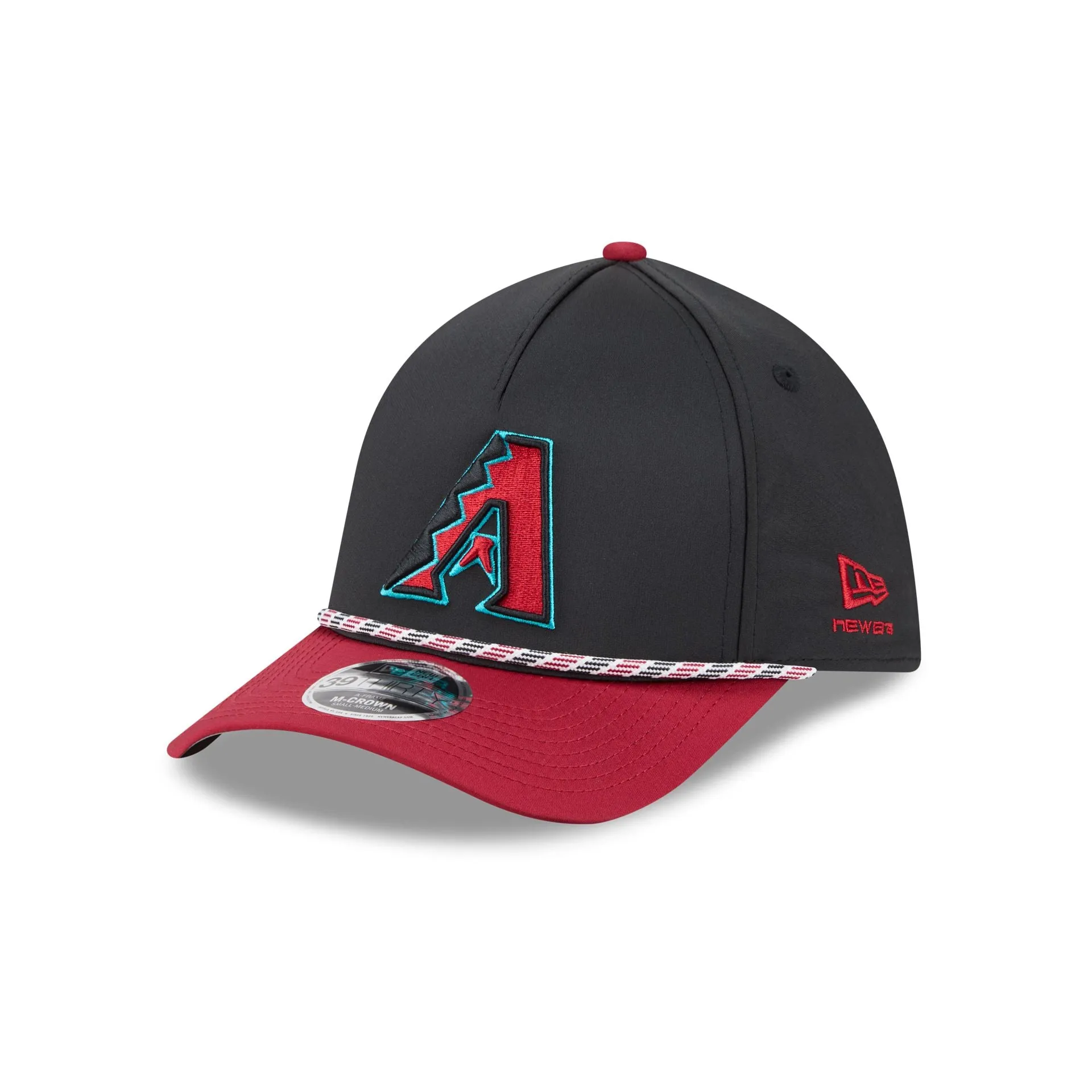 Arizona Diamondbacks Rope 39THIRTY M-Crown A-Frame Stretch Fit Hat sold by New Era