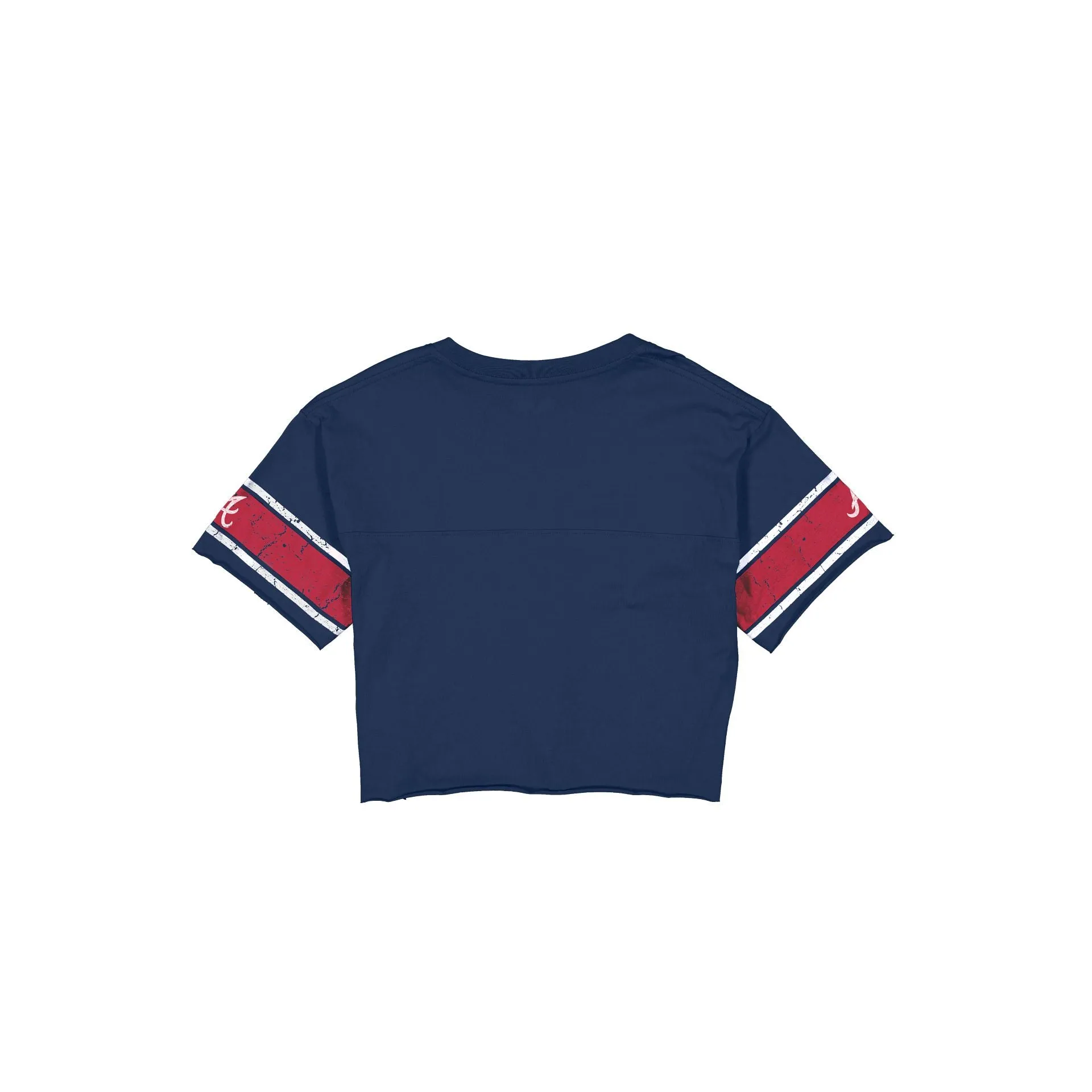 Atlanta Braves Throwback Women's Cropped T-Shirt sold by New Era product image thumbnail 2