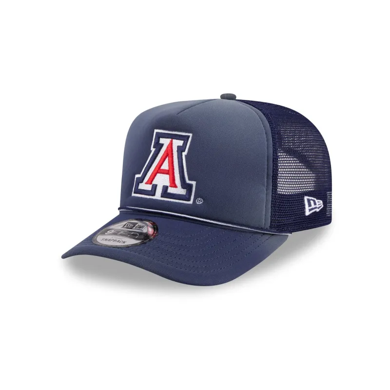Arizona Wildcats Worn 9FIFTY A-Frame Trucker Hat made by New Era