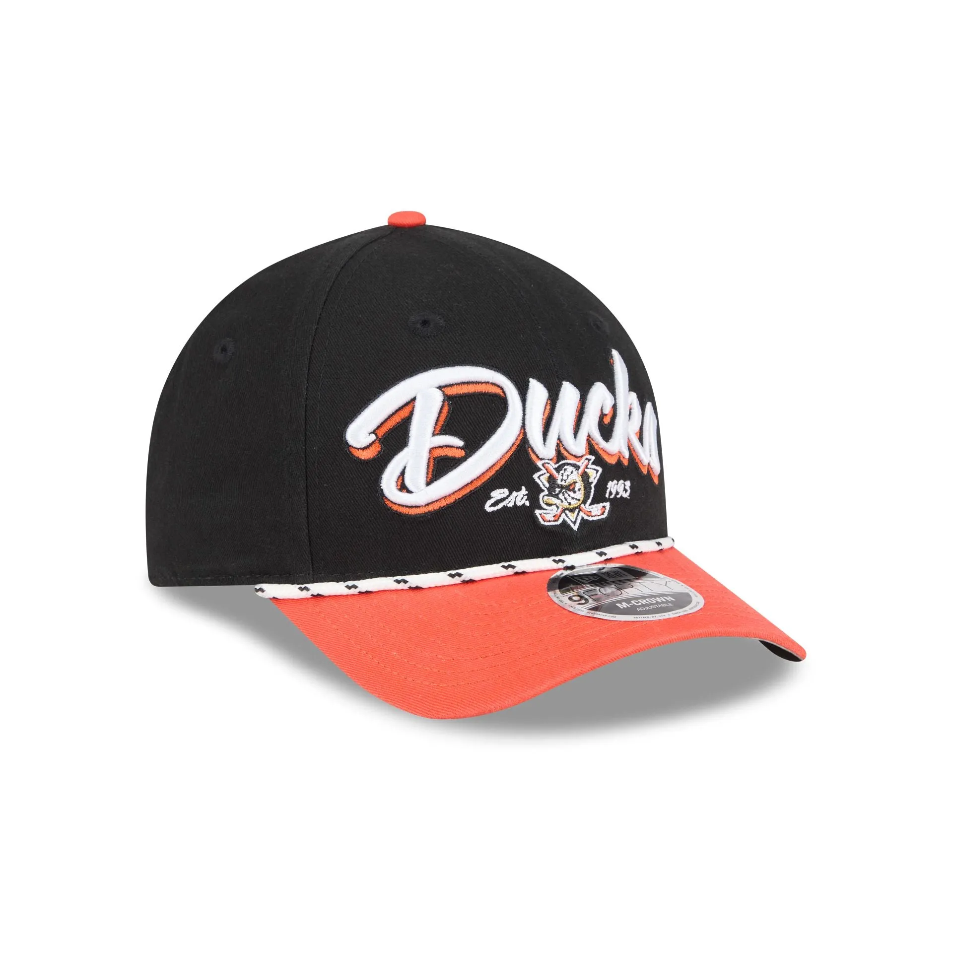 Anaheim Ducks Team Loyal 9FORTY M-Crown Snapback Hat sold by New Era product image thumbnail 3