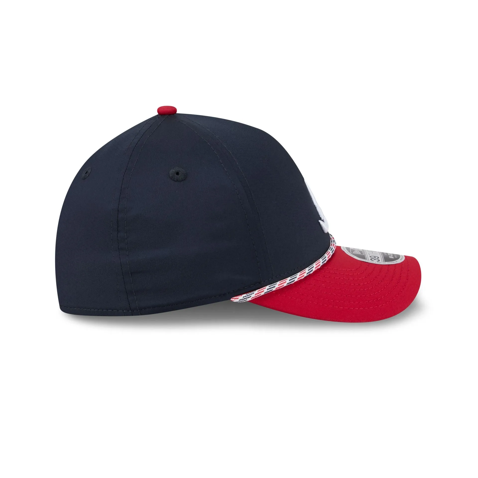 Atlanta Braves Rope 39THIRTY M-Crown A-Frame Stretch Fit Hat sold by New Era product image thumbnail 5