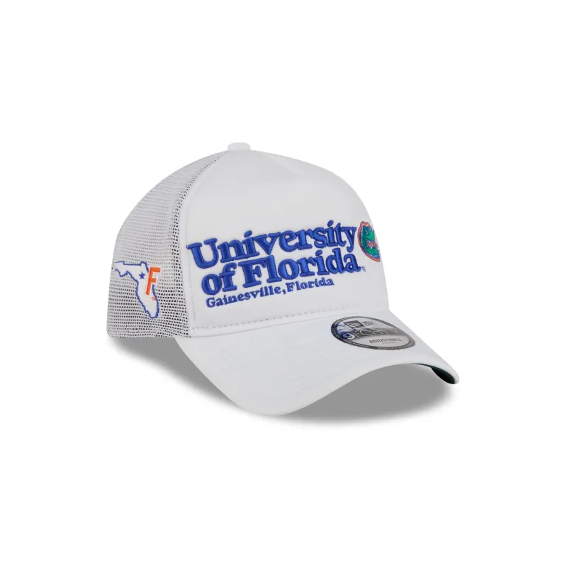 Florida Gators Collegiate City, State 9FORTY A-Frame Trucker Hat sold by New Era