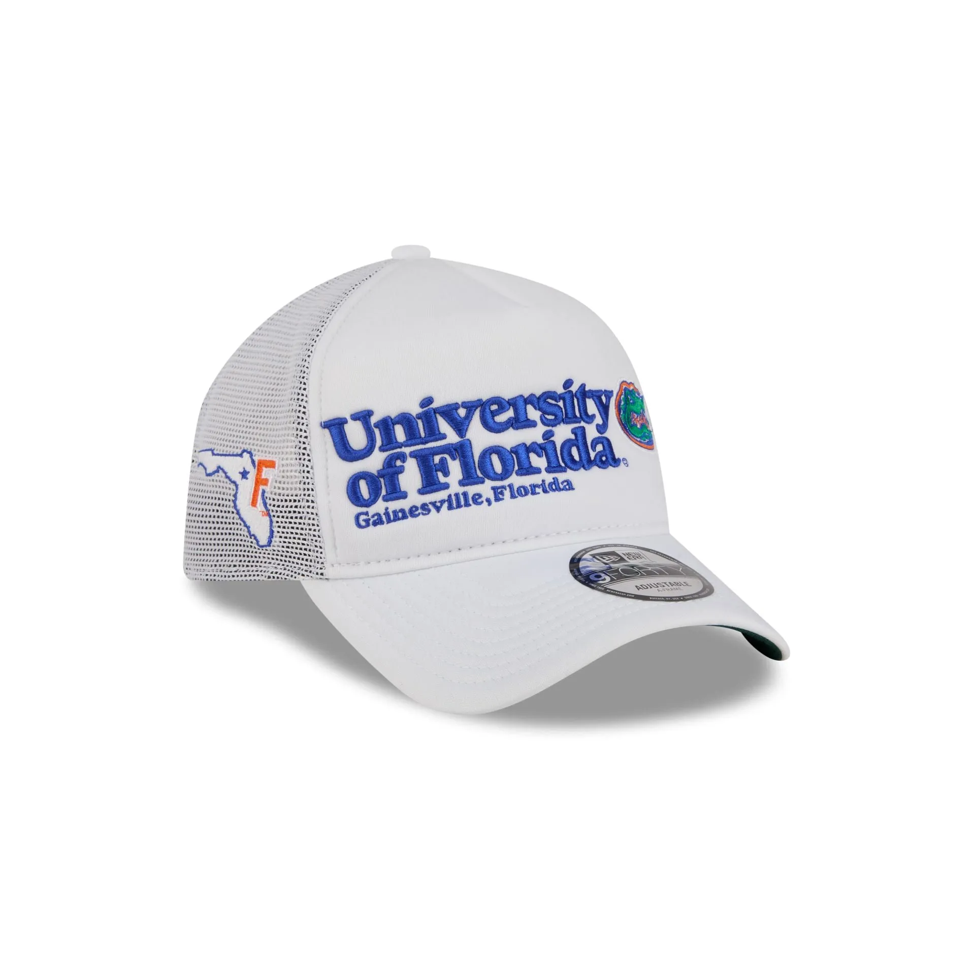 Florida Gators Collegiate City, State 9FORTY A-Frame Trucker Hat sold by New Era