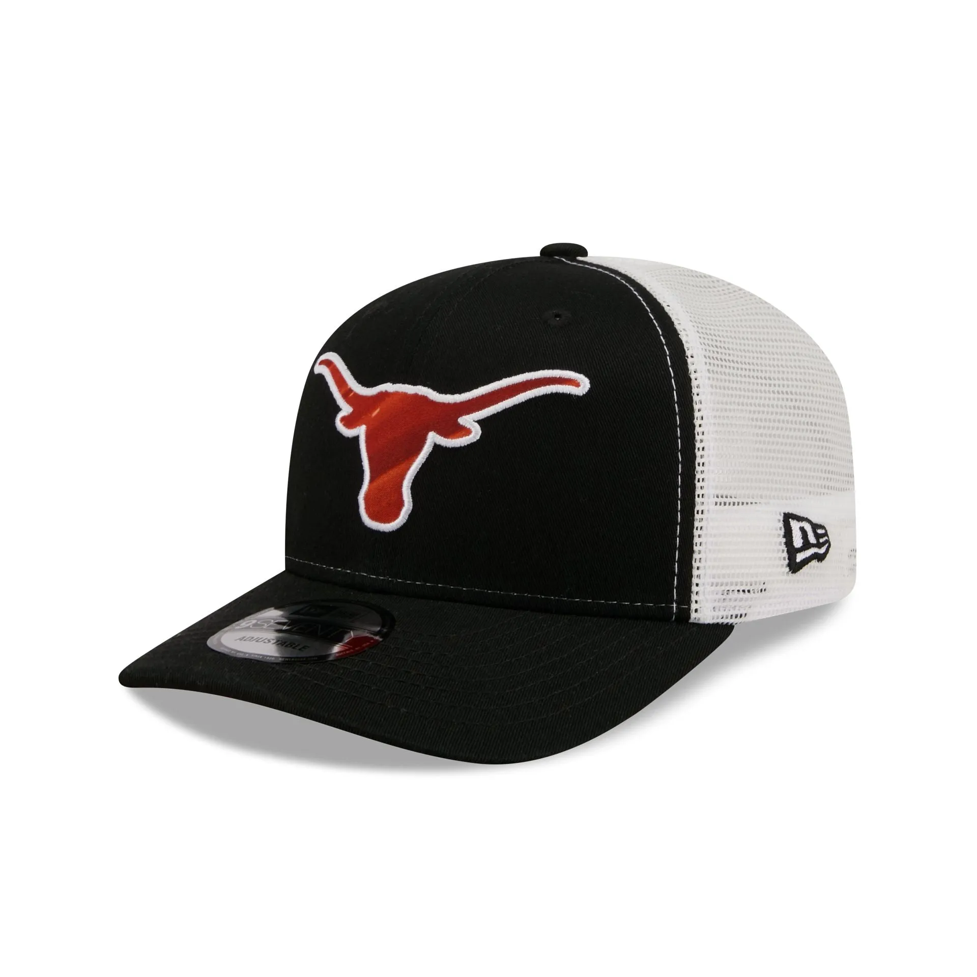 Texas Longhorns Collegiate Black 9SEVENTY Trucker Hat sold by New Era