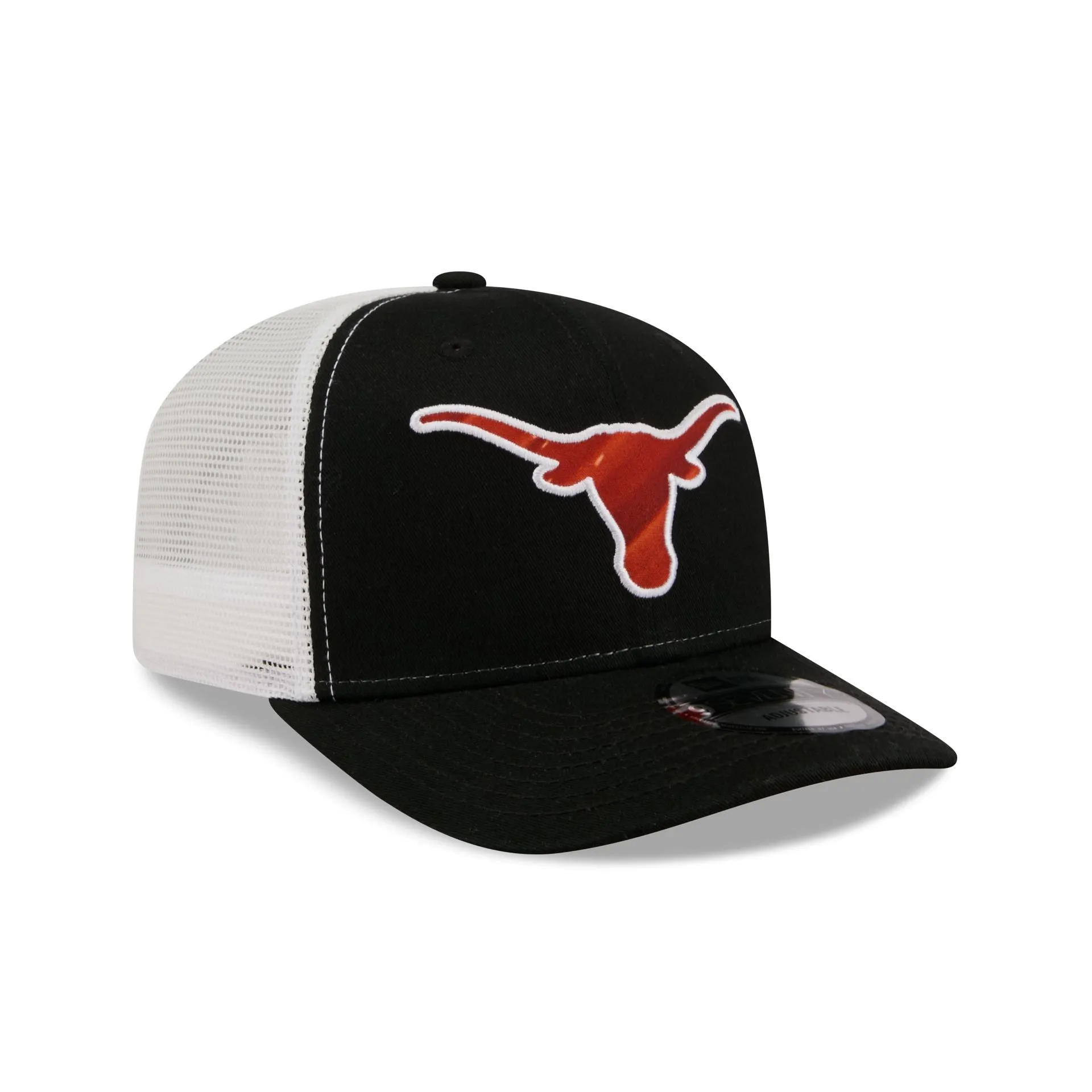 Texas Longhorns Collegiate Black 9SEVENTY Trucker Hat sold by New Era product image thumbnail 3