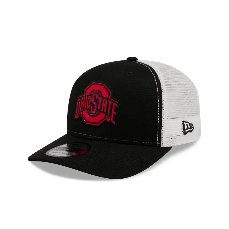 Ohio State Buckeyes Collegiate Black 9SEVENTY Trucker Hat made by New Era