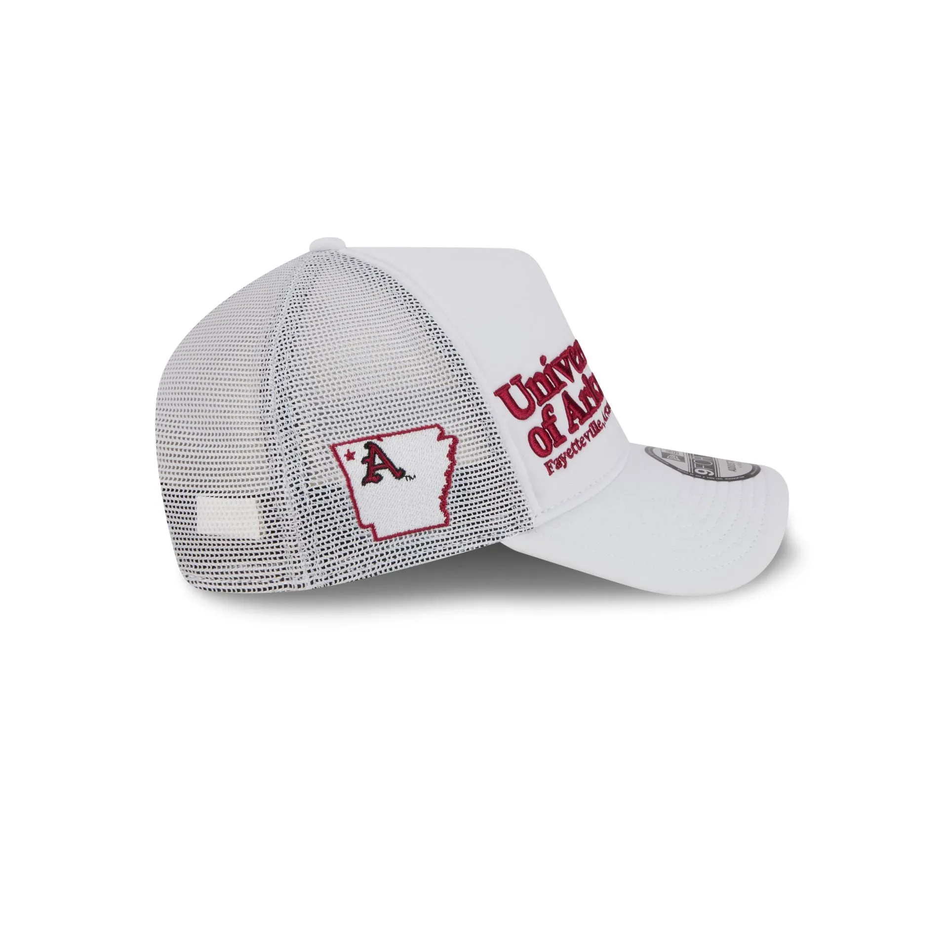 Arkansas Razorbacks Collegiate City, State 9FORTY A-Frame Trucker Hat sold by New Era product image thumbnail 4