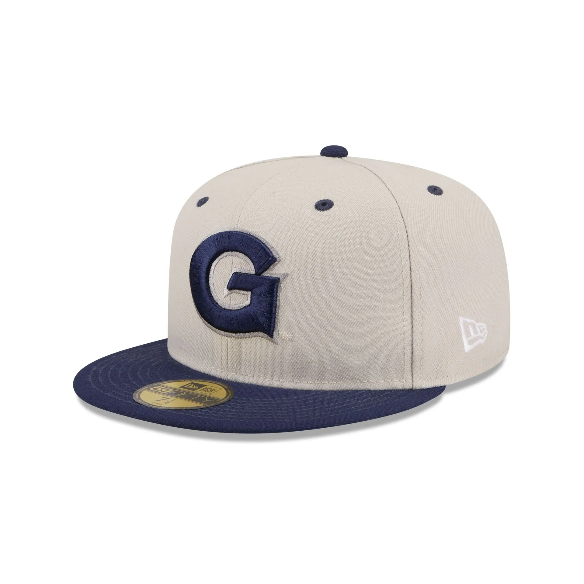 Georgetown Hoyas Collegiate Two-Tone Chrome 59FIFTY Fitted Hat sold by New Era product image thumbnail 3