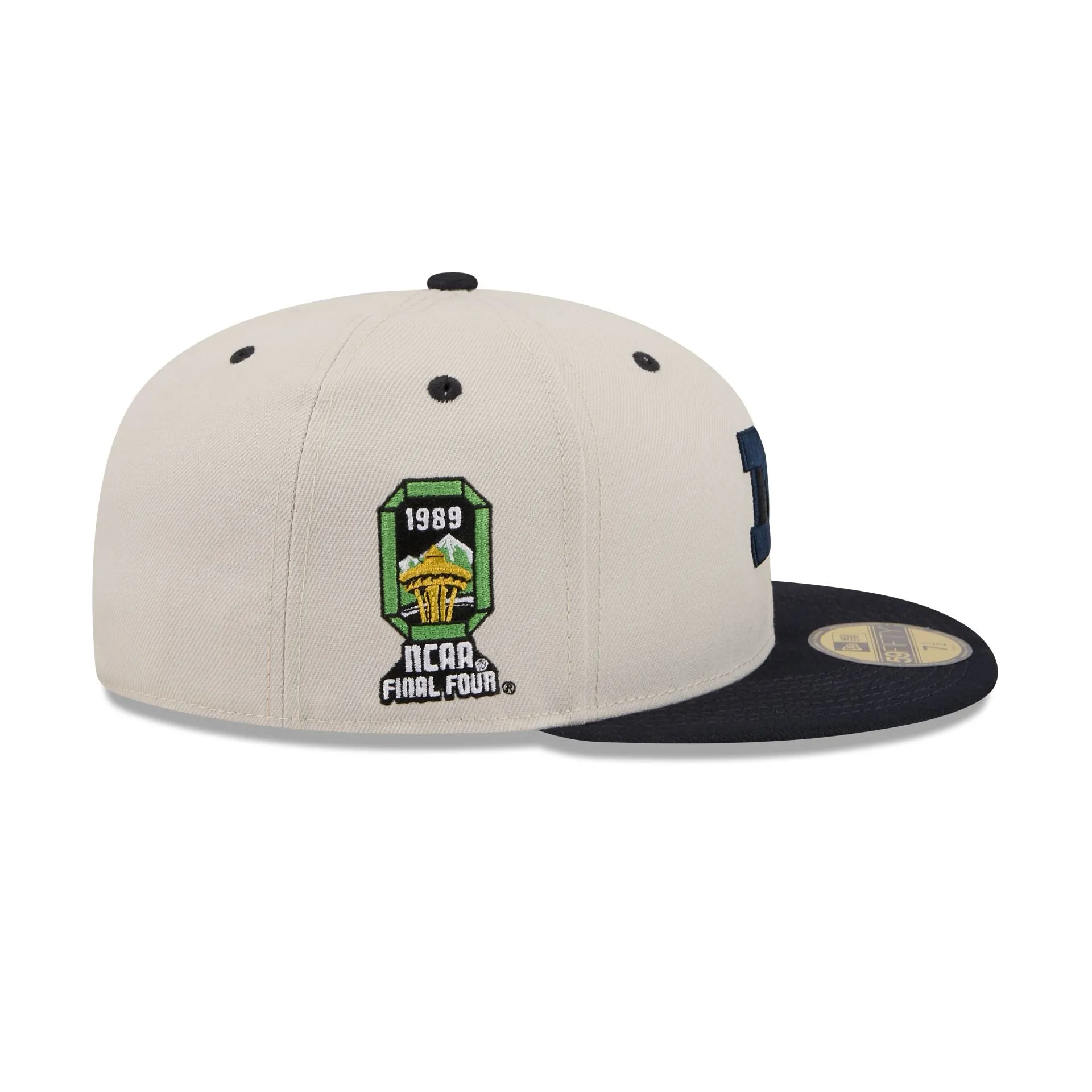 Michigan Wolverines Collegiate Two-Tone Chrome 59FIFTY Fitted Hat sold by New Era product image thumbnail 4