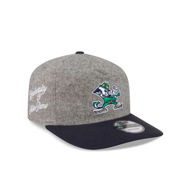 Notre Dame Fighting Irish Collegiate Two-Tone Chambray 19TWENTY Snapback Hat sold by New Era
