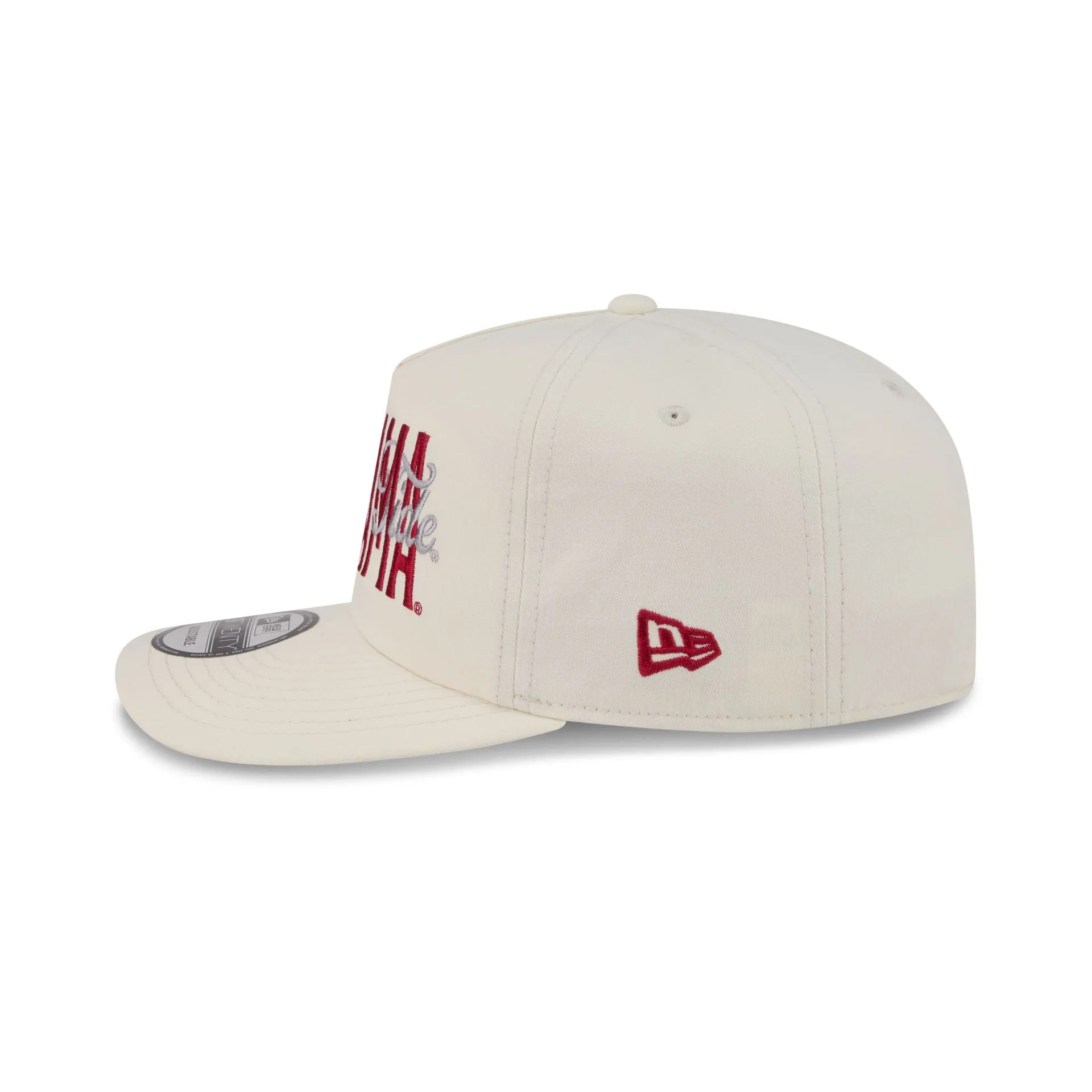 Alabama Crimson Tide Collegiate Script Ivory 19TWENTY Snapback Hat sold by New Era product image thumbnail 5