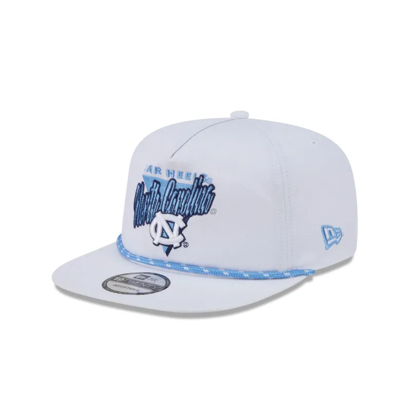 North Carolina Tar Heels Collegiate White 19TWENTY Snapback Hat sold by New Era