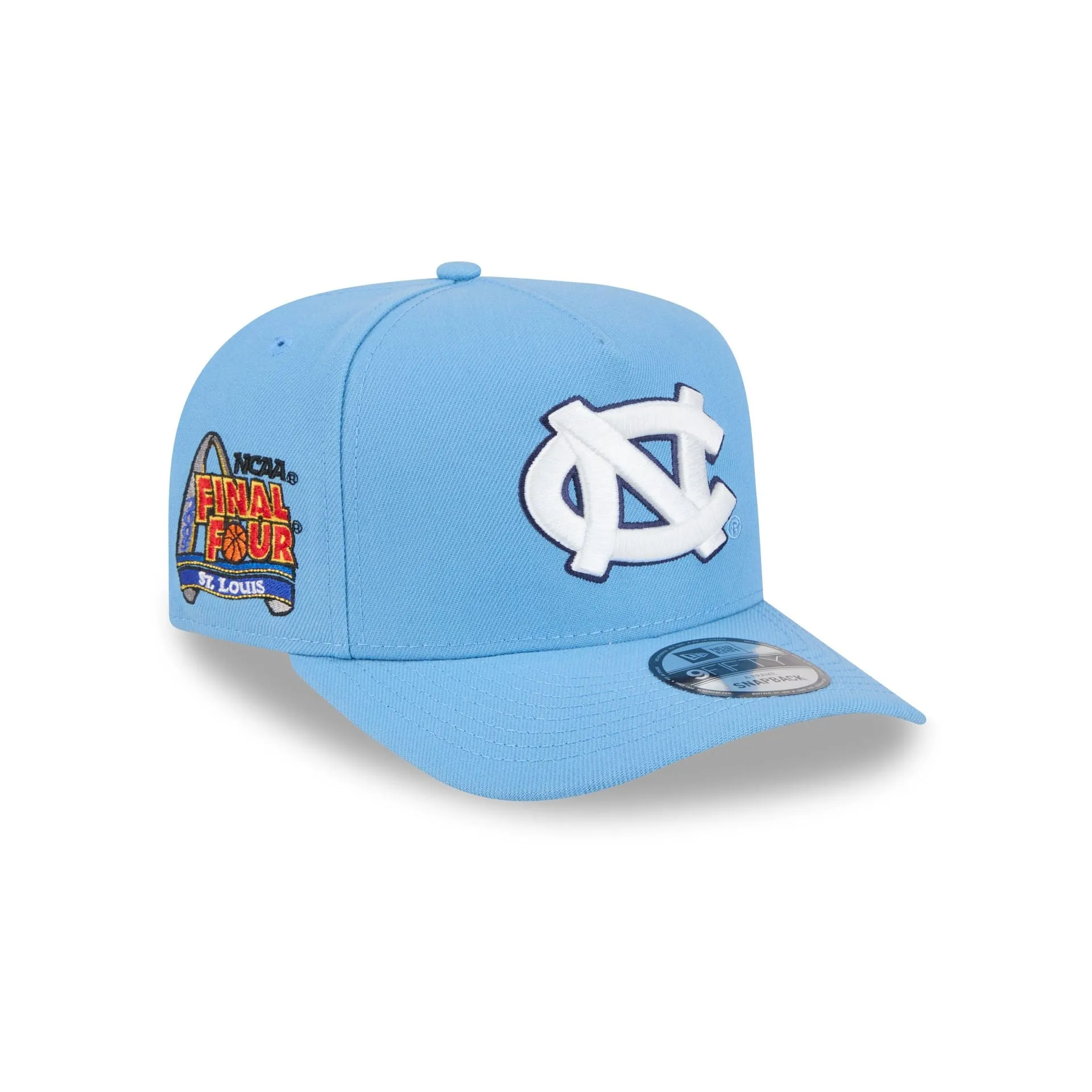 North Carolina Tar Heels Collegiate Side Patch 9FIFTY A-Frame Snapback Hat sold by New Era
