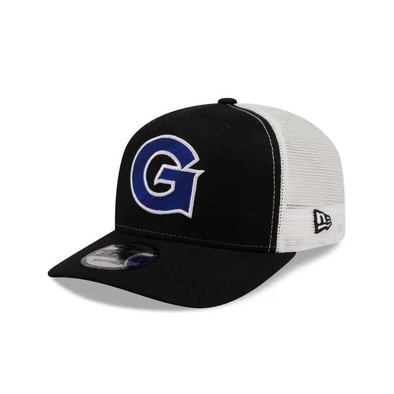 Georgetown Hoyas Collegiate Black 9SEVENTY Trucker Hat made by New Era