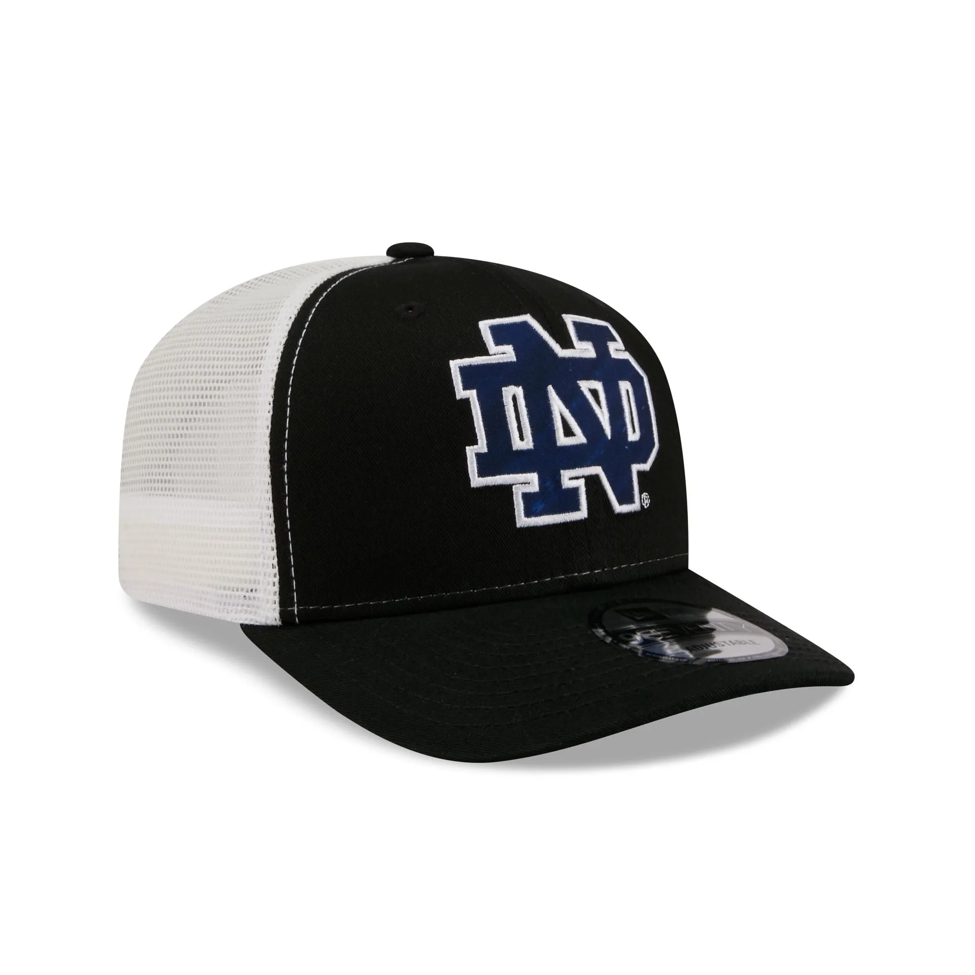 Notre Dame Fighting Irish Collegiate Black 9SEVENTY Trucker Hat sold by New Era product image thumbnail 3