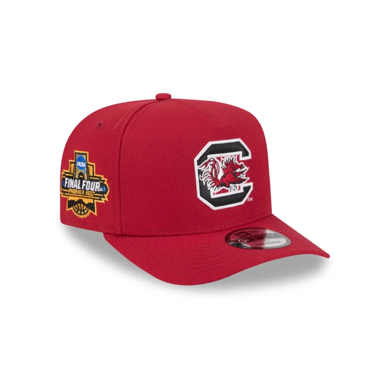 South Carolina Gamecocks Collegiate Side Patch 9FIFTY A-Frame Snapback Hat made by New Era