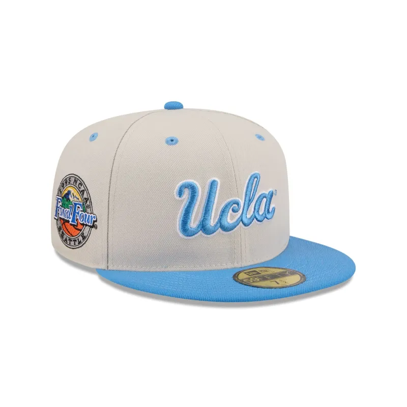 UCLA Bruins Collegiate Two-Tone Chrome 59FIFTY Fitted Hat made by New Era