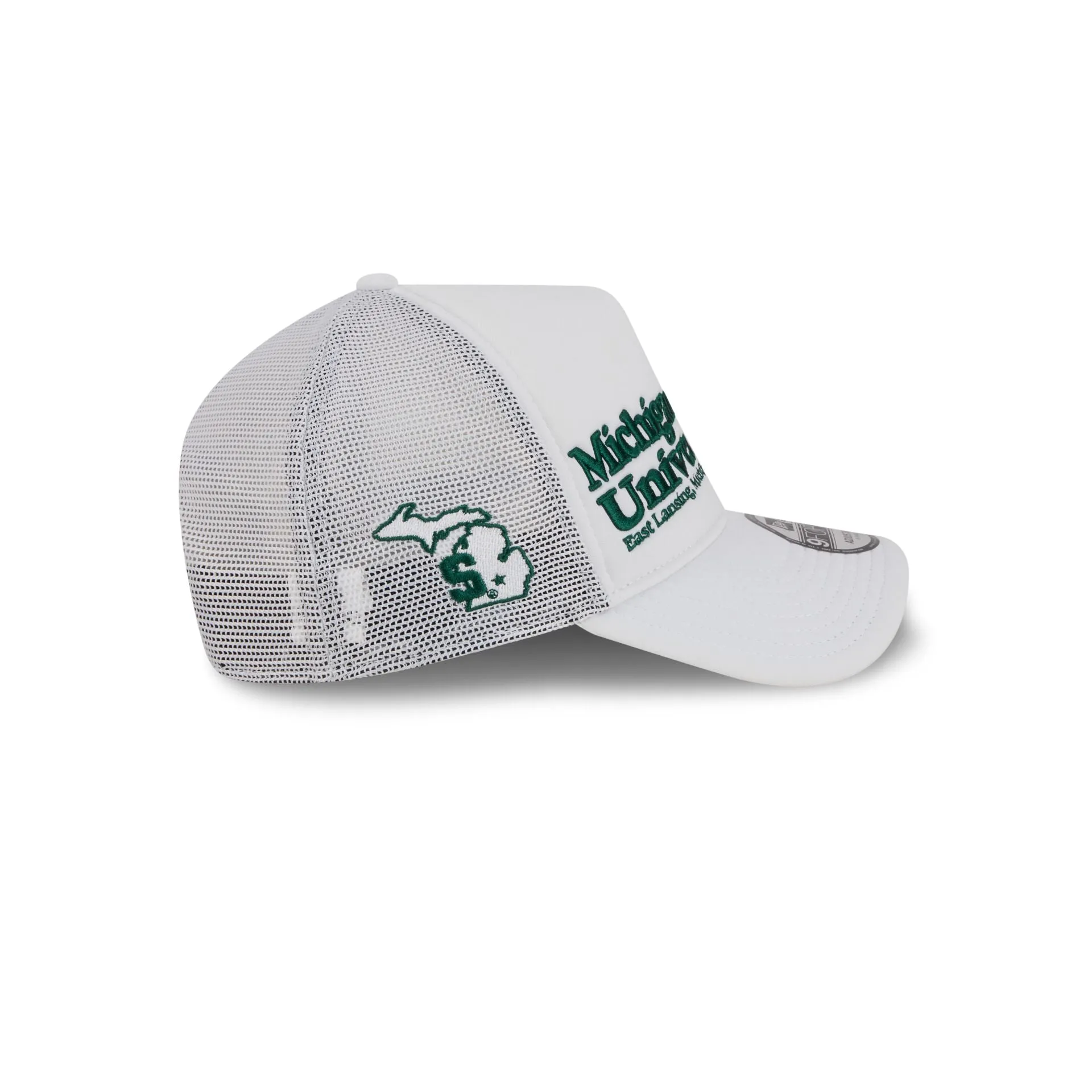 Michigan State Spartans Collegiate City, State 9FORTY A-Frame Trucker Hat sold by New Era product image thumbnail 4