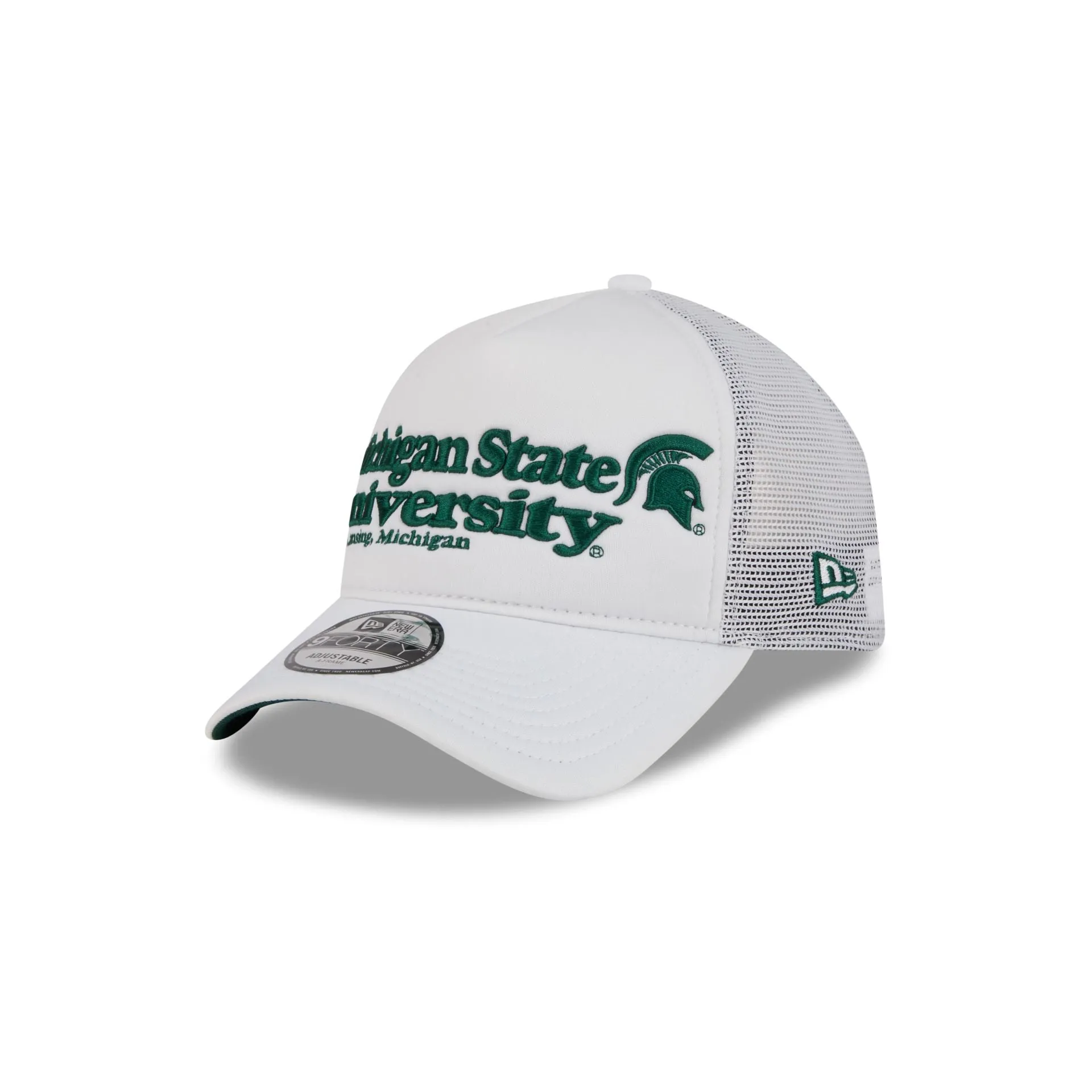 Michigan State Spartans Collegiate City, State 9FORTY A-Frame Trucker Hat sold by New Era product image thumbnail 3