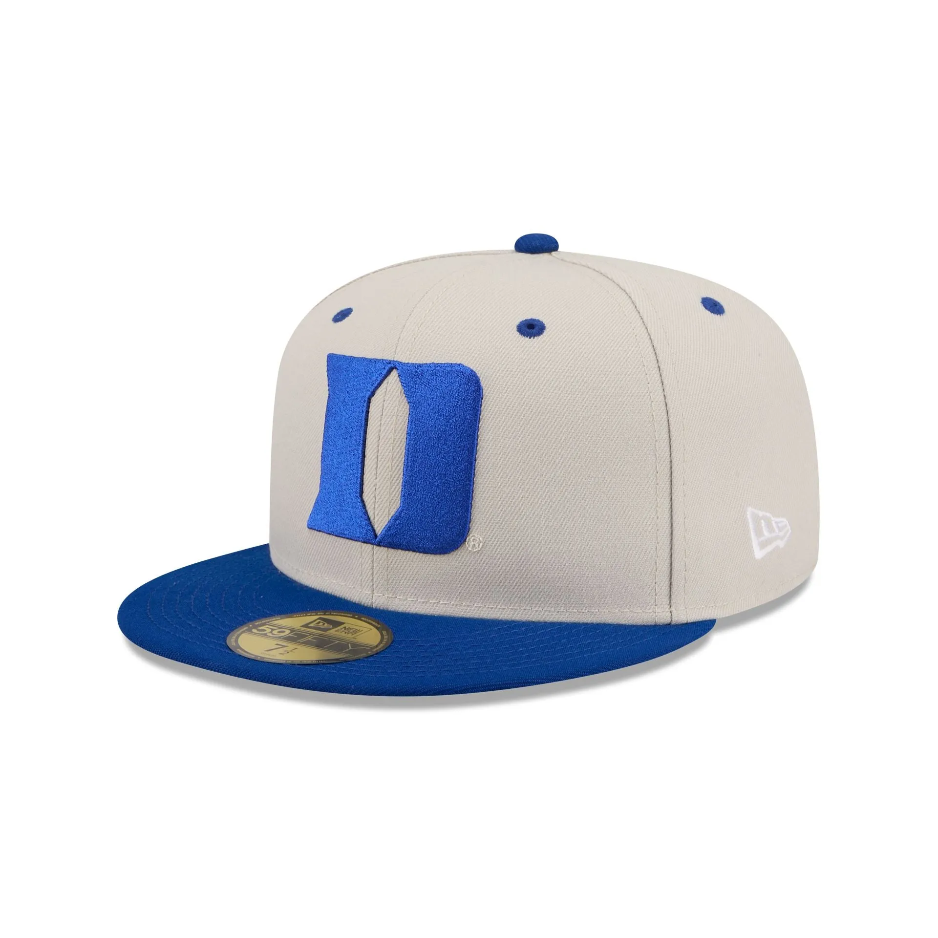 Duke Blue Devils Collegiate Two-Tone Chrome 59FIFTY Fitted Hat sold by New Era product image thumbnail 3